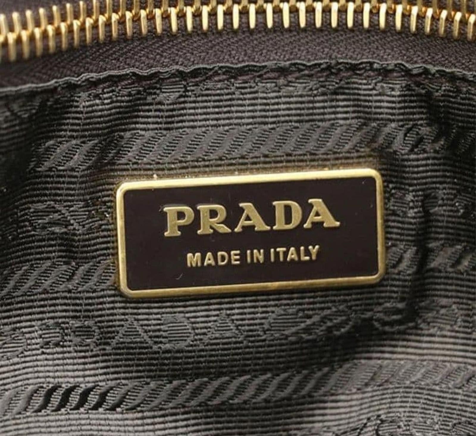 Prada Prada - Brown Patent Leather Tote Bag Size ONE SIZE - 4 Thumbnail
