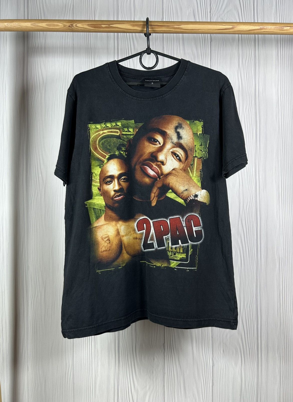 Band Tees Vintage AOP 2Pac Tupac Big Logo T-Shirt Size S Size US S / EU 44-46 / 1 - 1 Thumbnail