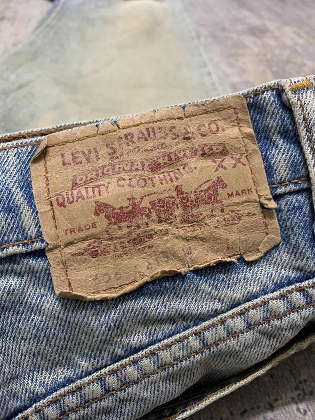 Levi's Vintage Levi’s 606-0217 Rusty Jeans W29x29.5 Size US 29 - 13 Thumbnail