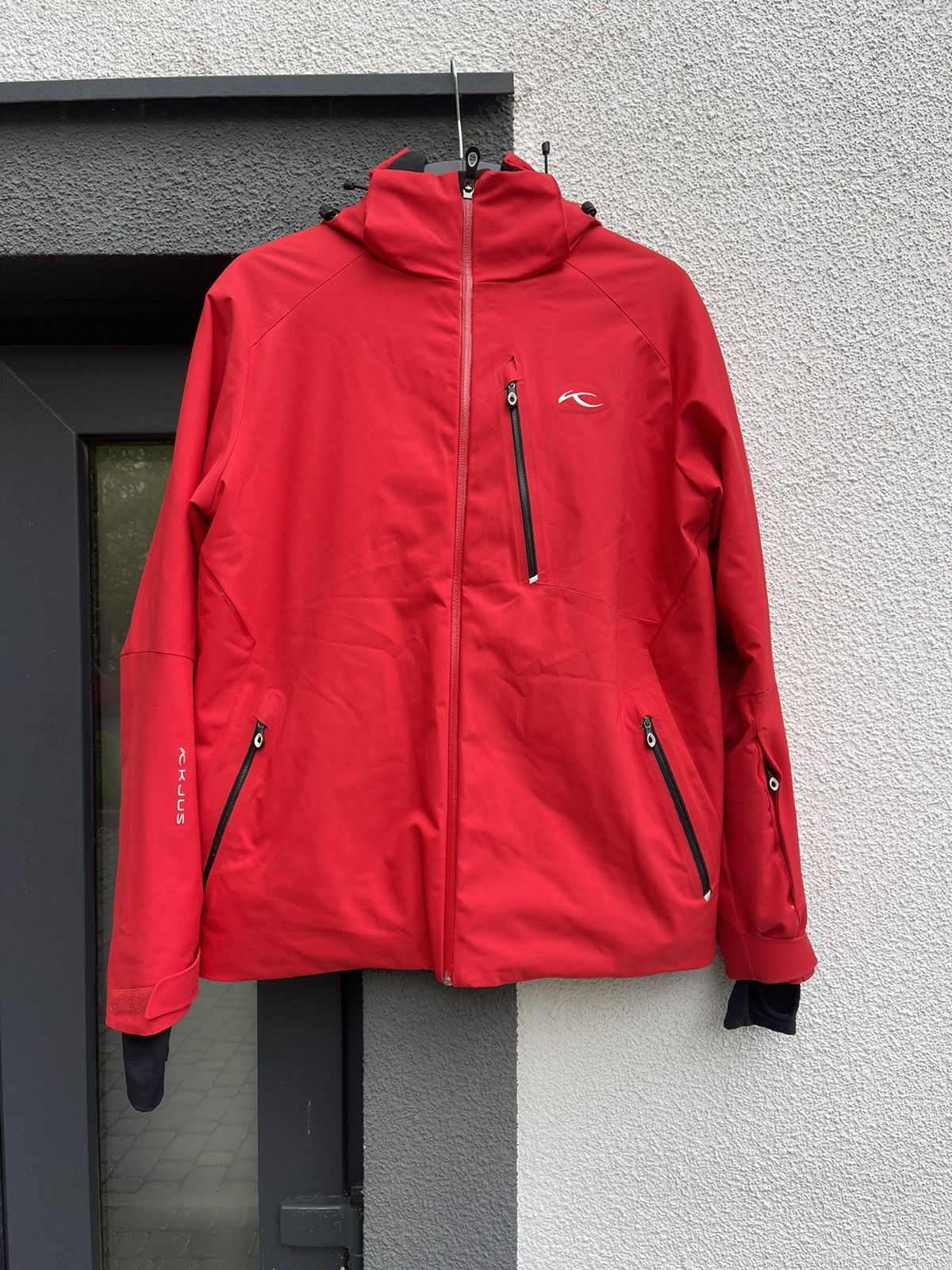 image of Kjus Red Ski Jacket, Men's (Size Large)