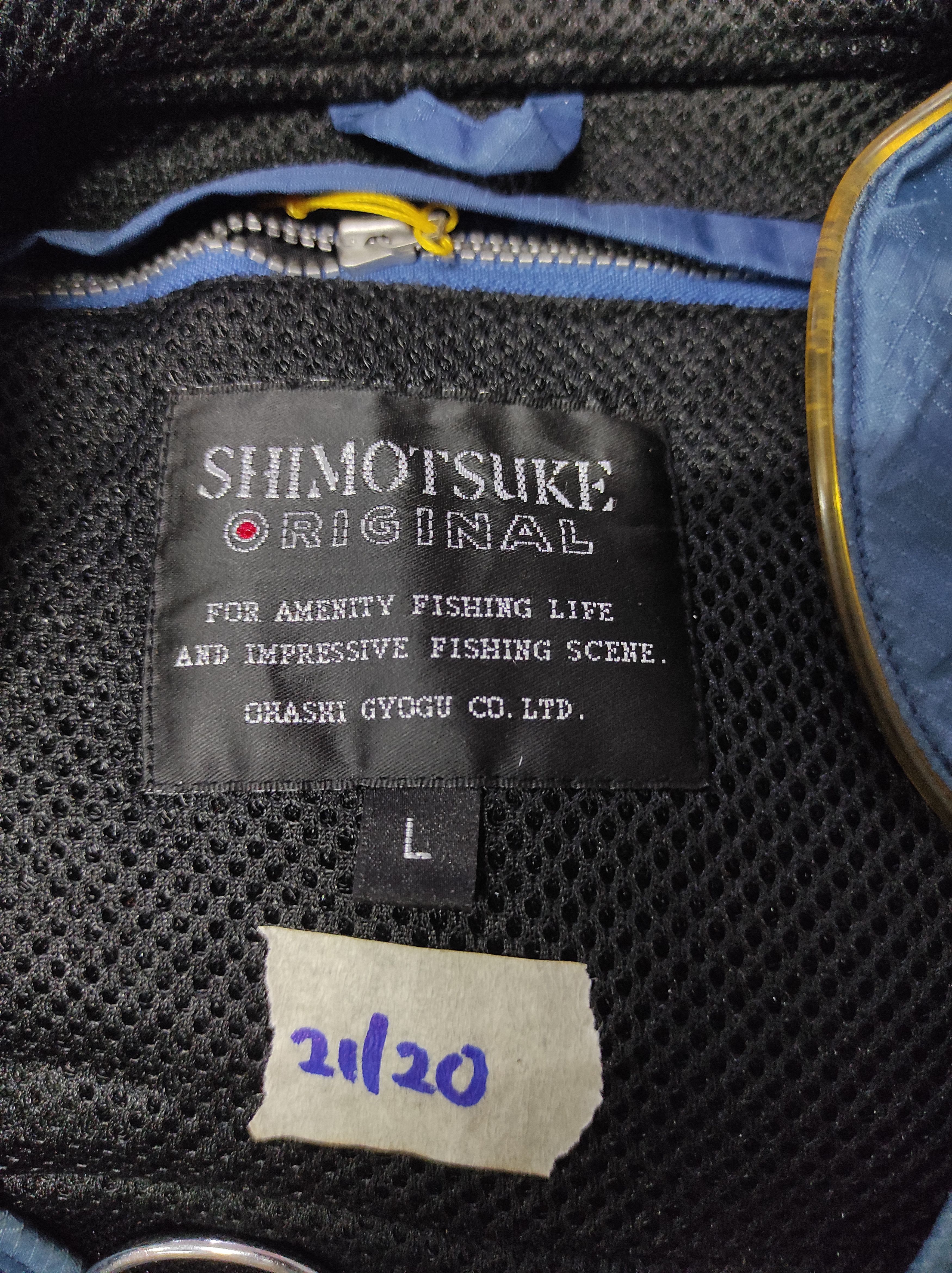 Japanese Brand SHIMOTSUKE MULTIPOCKET SUN FADED VEST JACKET Size US L / EU 52-54 / 3 - 9 Thumbnail
