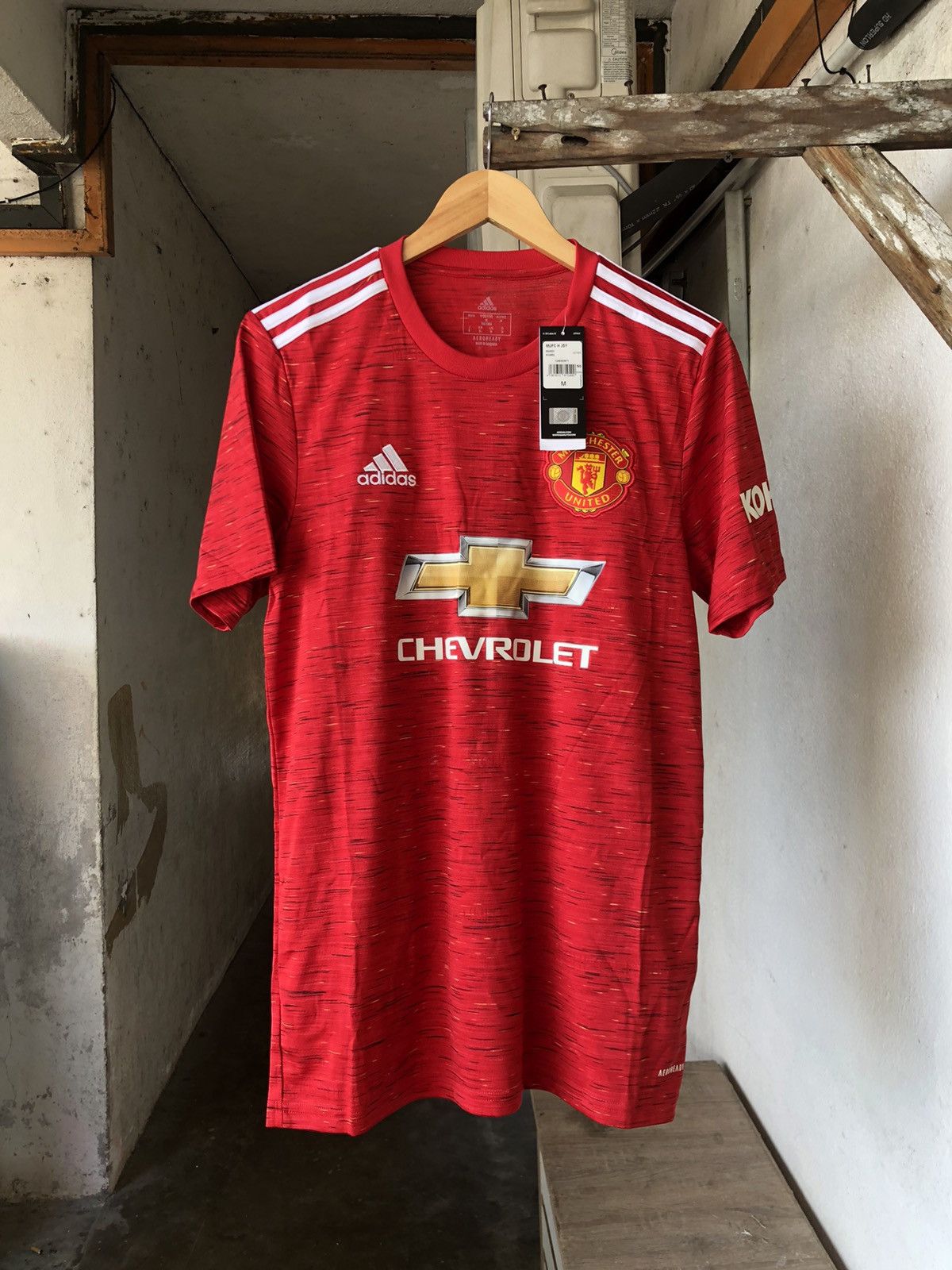 Adidas Authentic❗️Adidas Manchester United Jersey Size US M / EU 48-50 / 2 - 1 Thumbnail