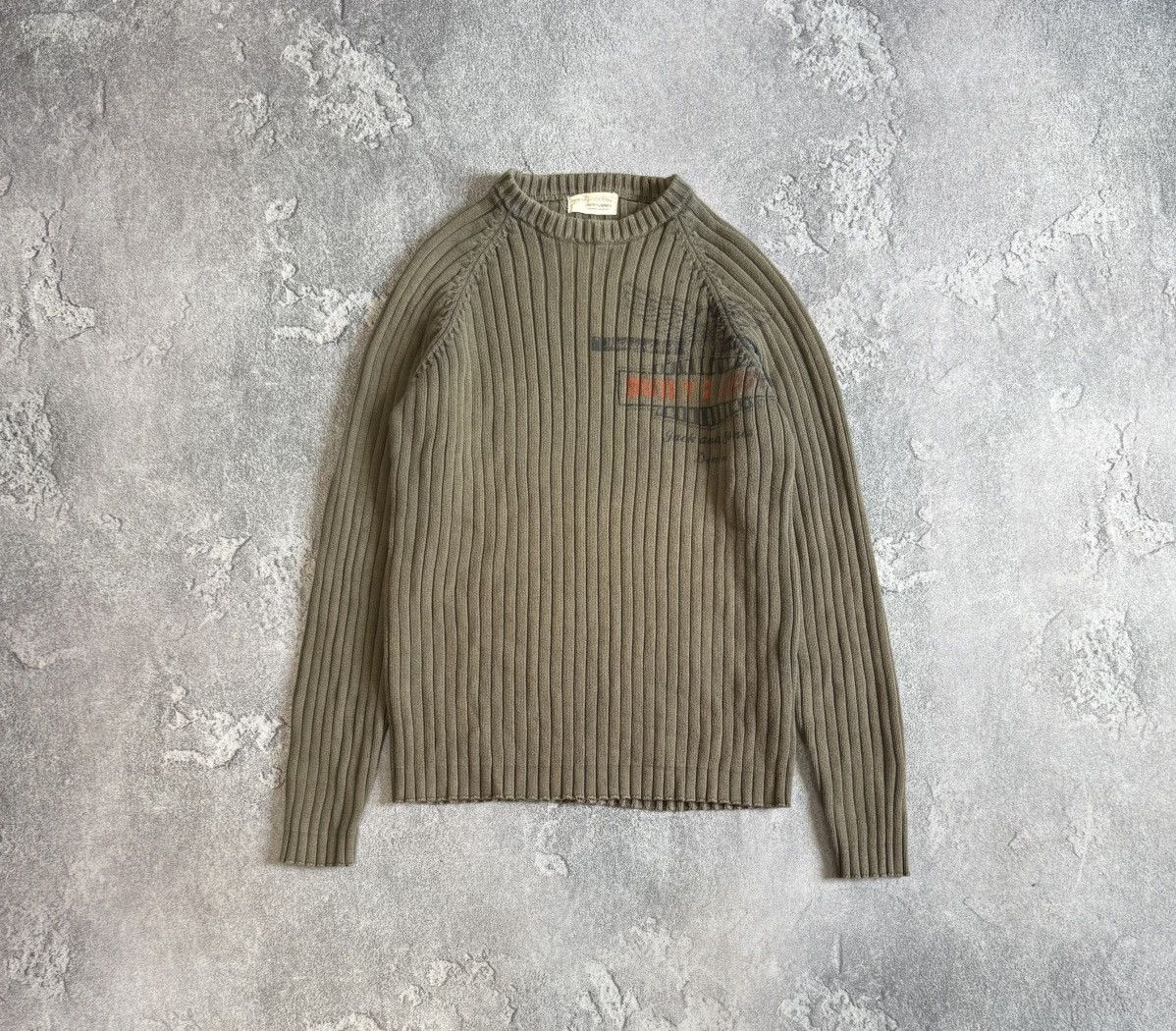Japanese Brand Archive stripe crazy y2k avantgarde sweater jumper L.G.B. Size US L / EU 52-54 / 3 - 6 Thumbnail