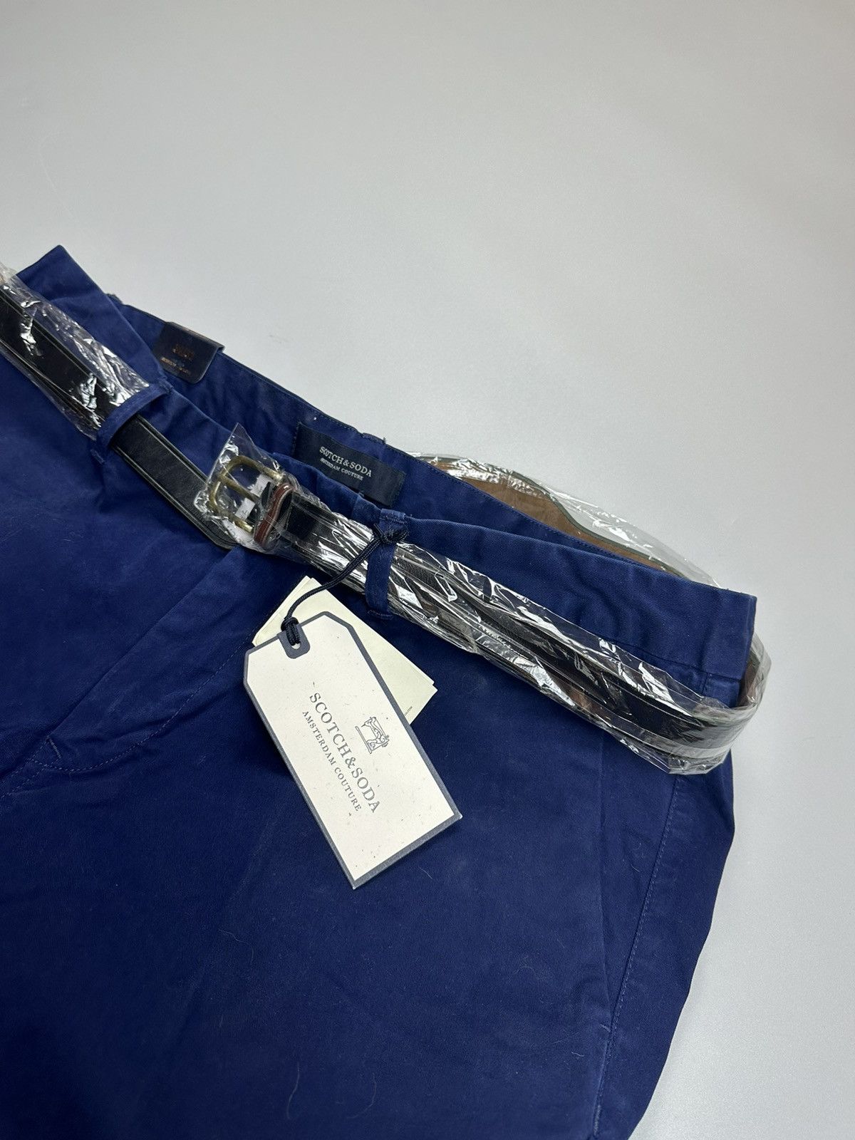 Scotch & Soda Scotch&Soda Deep Blue Tapered Trousers XL Size US 36 / EU 52 - 3 Thumbnail