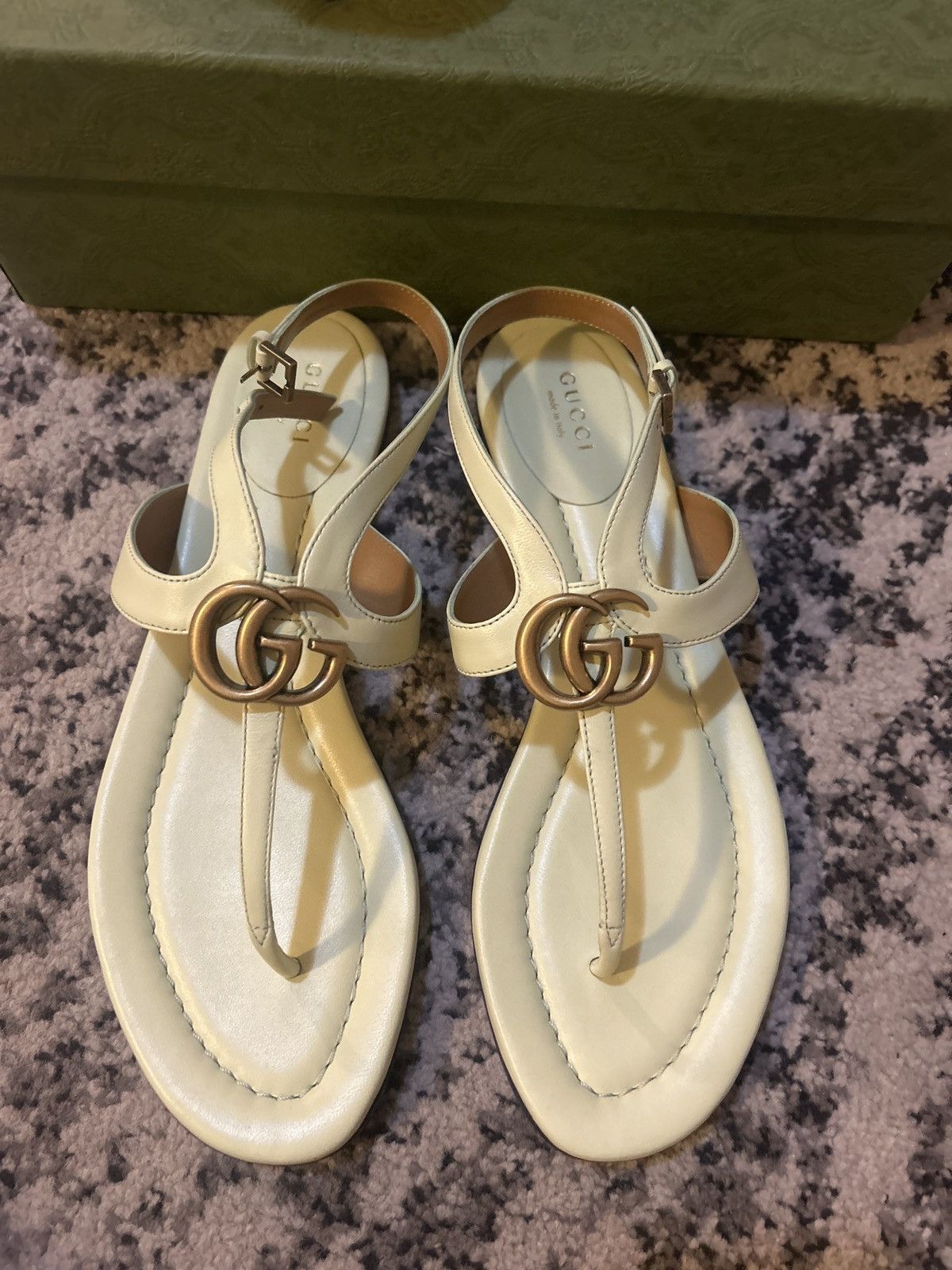 Gucci Gucci Double G Thong Sandal size 40 Size US 9 / IT 39 - 6 Thumbnail