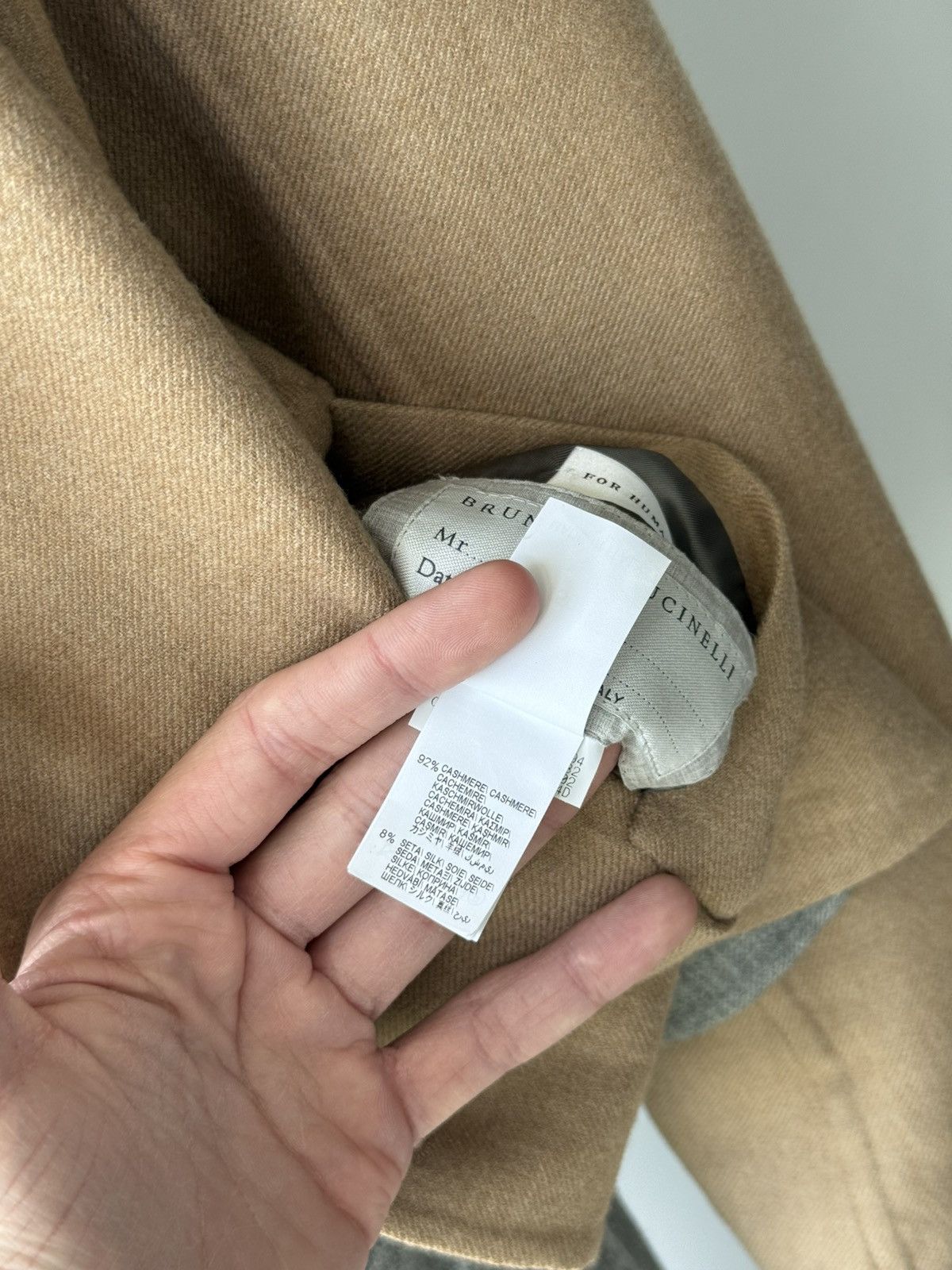 Brunello Cucinelli RPR $5k New! Brunello Cucinelli Cashmere Reversible Jacket Size US M / EU 48-50 / 2 - 20 Thumbnail