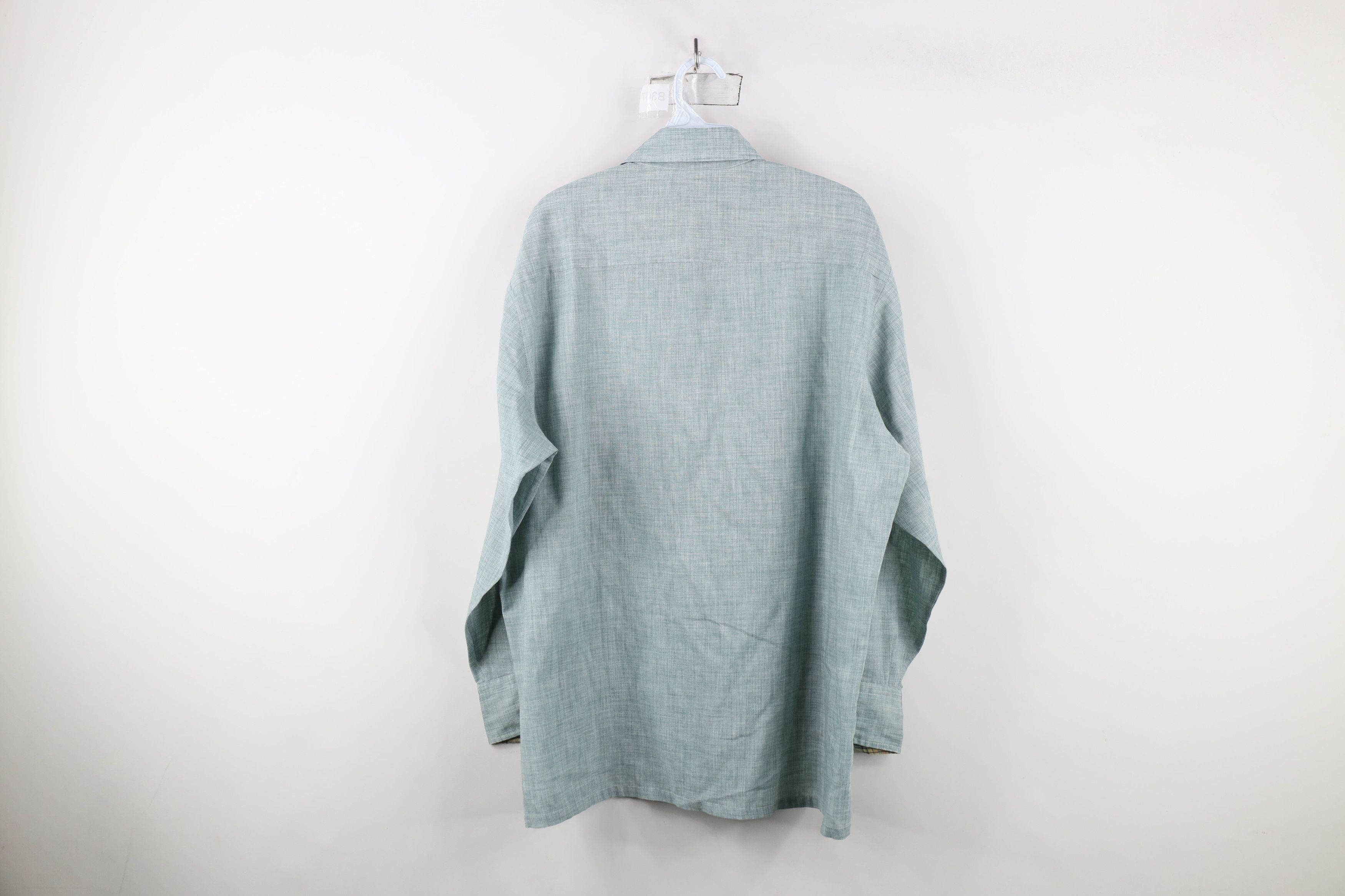 Vintage Vintage 70s Streetwear Collared Long Sleeve Button Shirt Size US XL / EU 56 / 4 - 13 Thumbnail