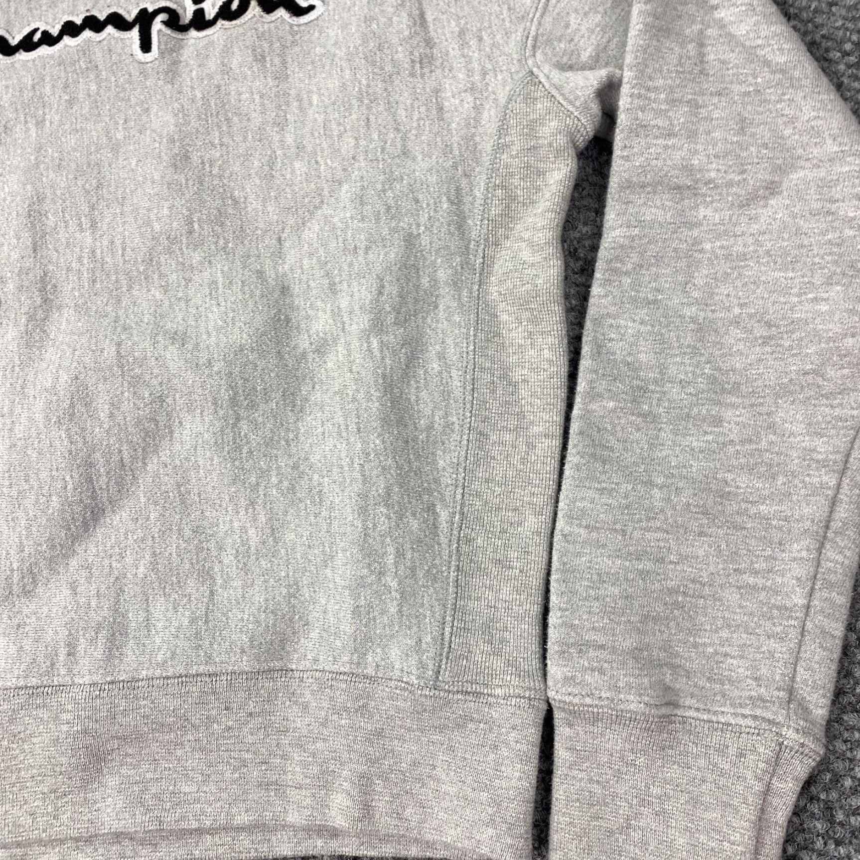 Champion Champion Sweatshirt Reverse Weave Script Logo GF750 Small Gray Mens Size US S / EU 44-46 / 1 - 3 Thumbnail