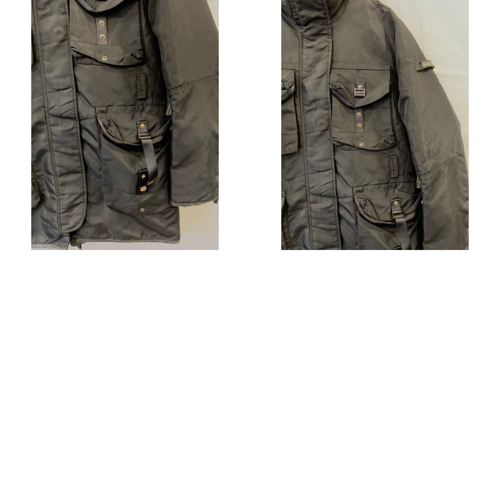 Vintage Woolrich John Rich & Bros Field Parka Jacket Black M / TG M Men Parka Size US M / EU 48-50 / 2 - 11 Thumbnail