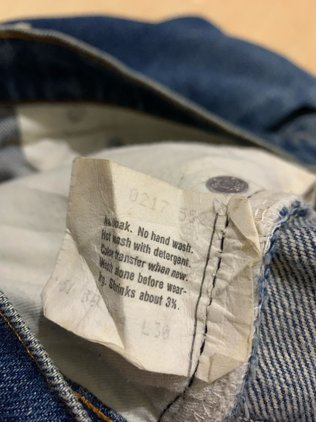 Levi's × Vintage Vintage Levis 505 Denim Jeans Size US 33 - 7 Thumbnail