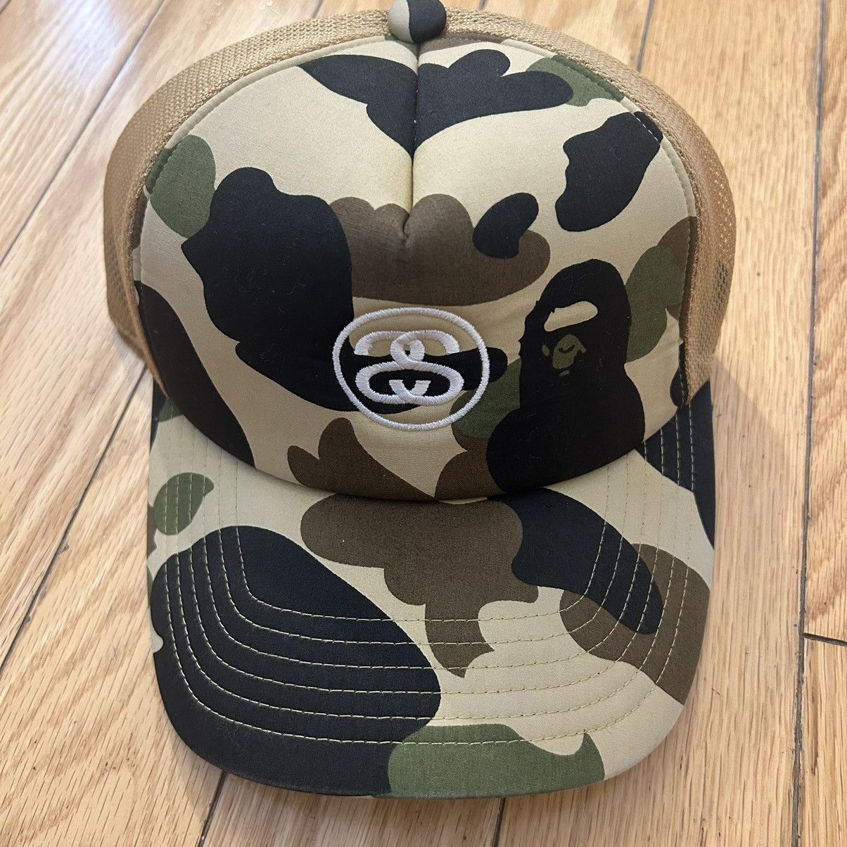 Stussy camo cap deals