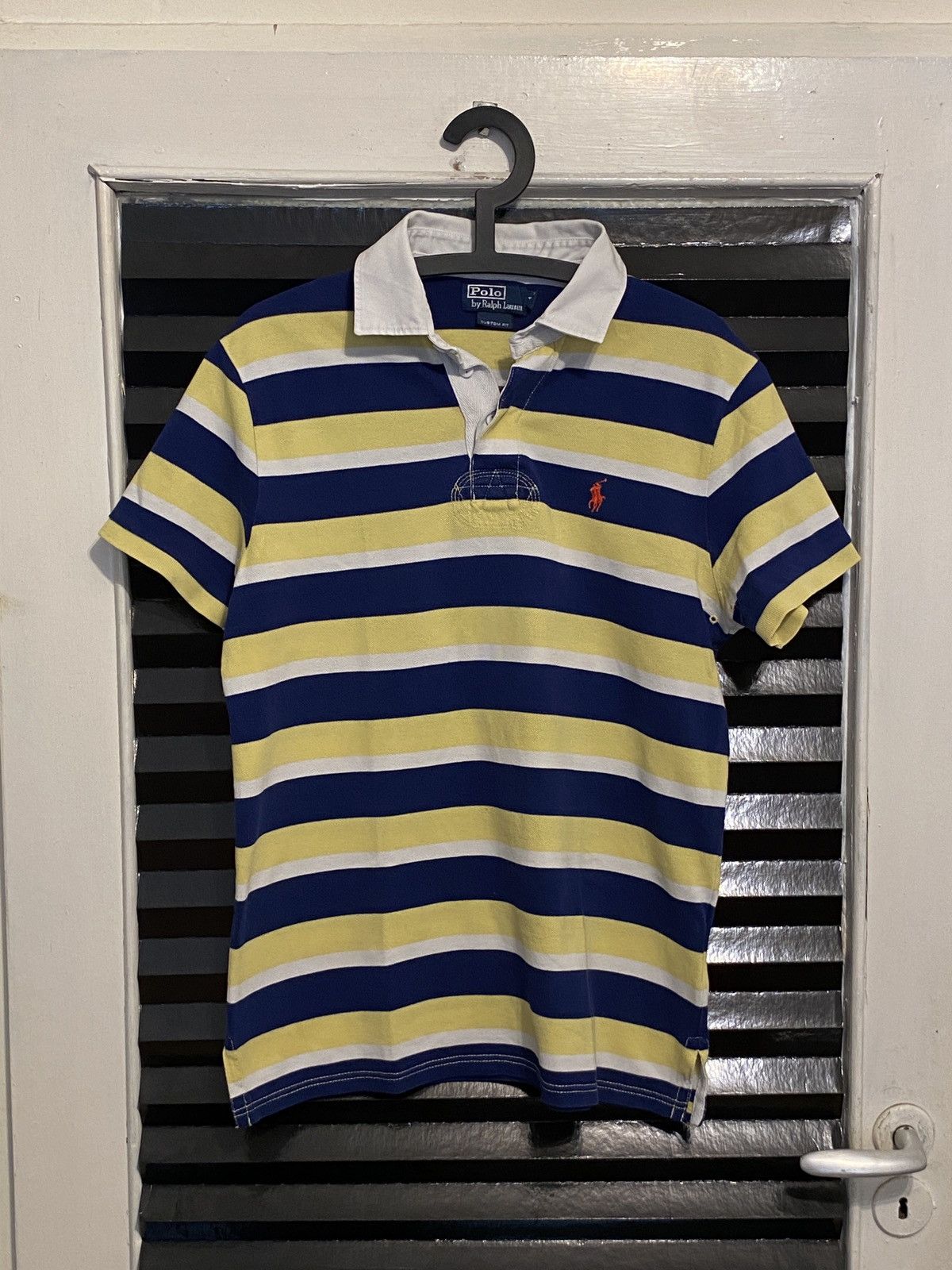 Vintage 90’s Ralph Lauren grey striped long sleeve top 🩷