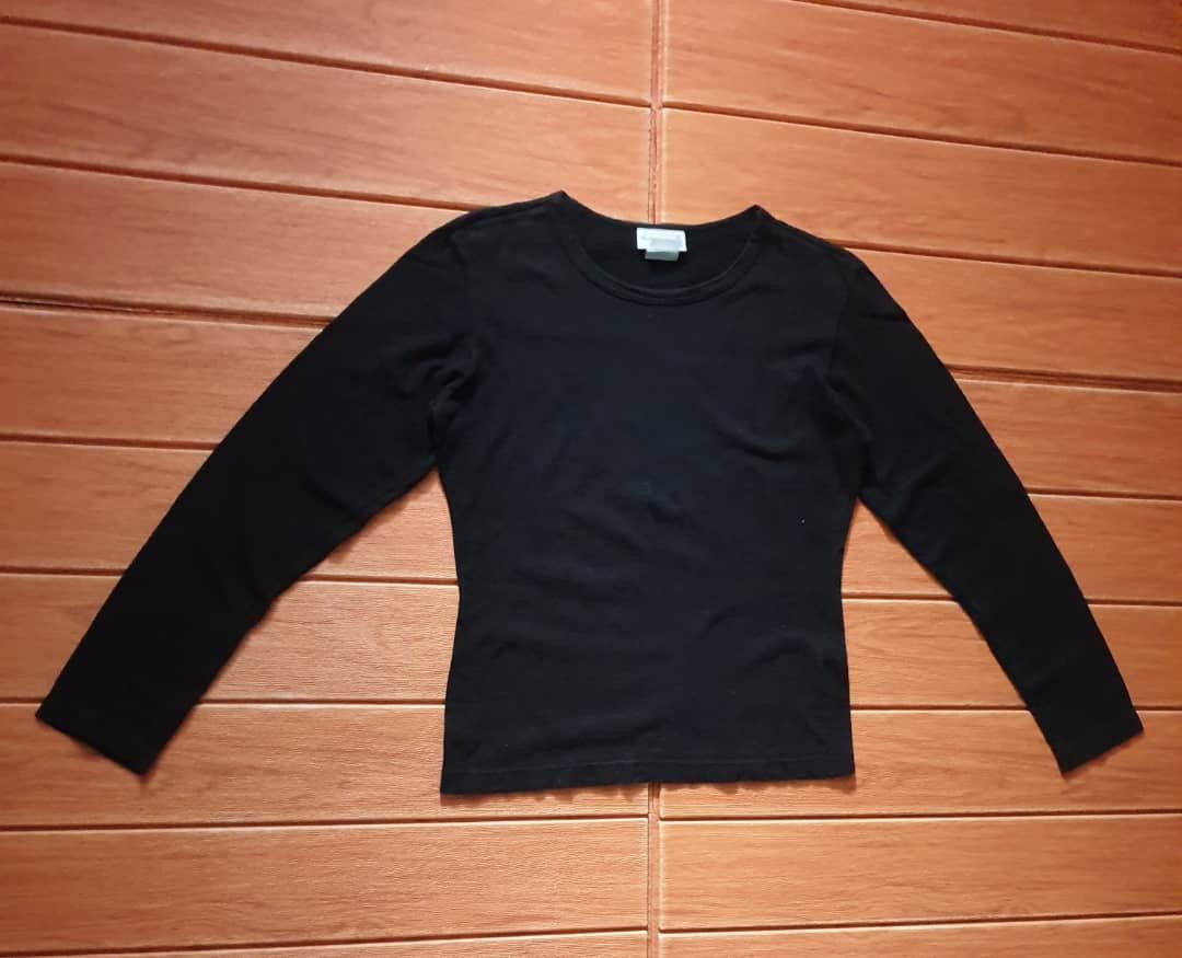 agnes b. Agnes b. Black colour longsleeve shirt Size S / US 4 / IT 40 - 5 Thumbnail