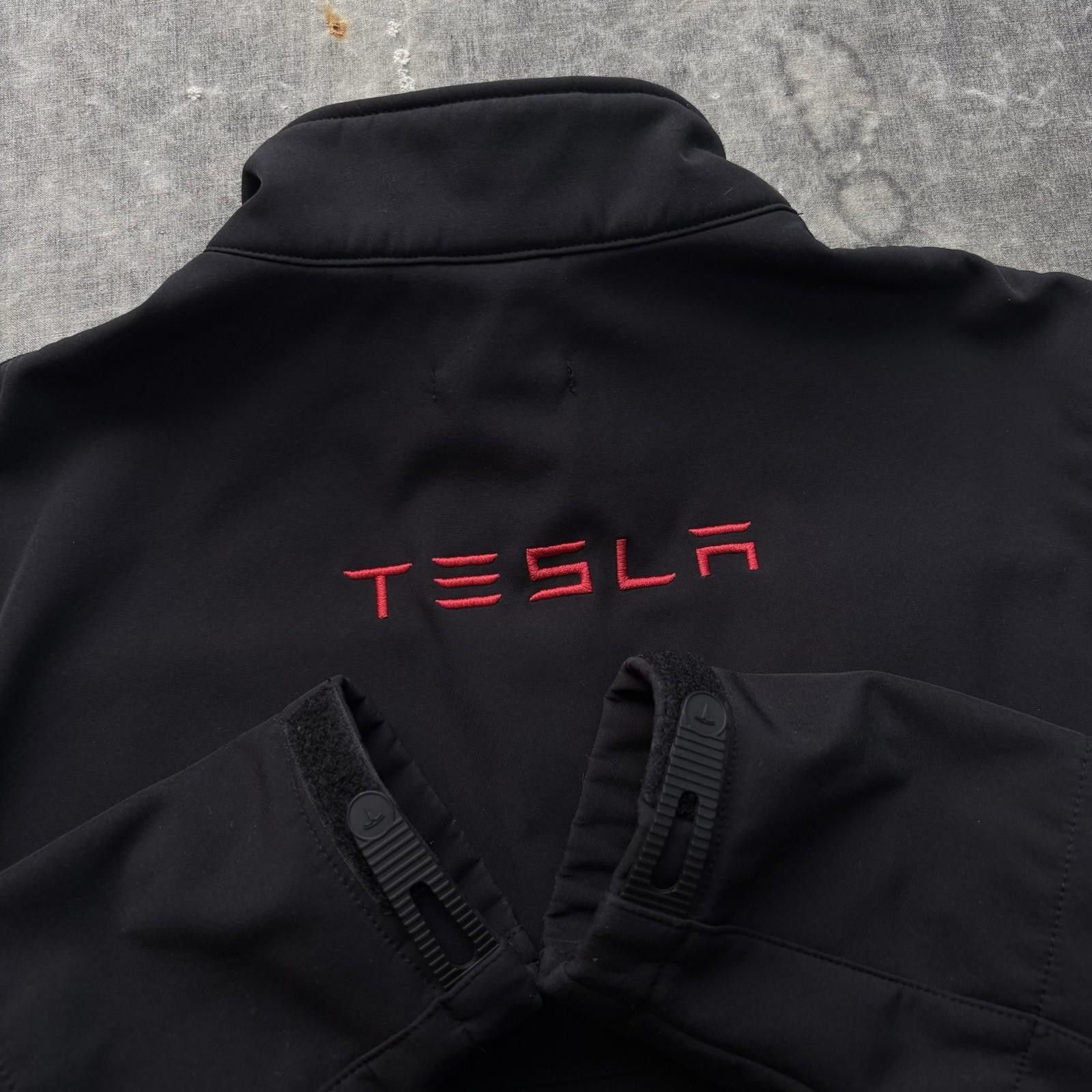 Other Tesla Collision Center Full Zip Soft Shell Employee Jacket Size M / US 6-8 / IT 42-44 - 4 Thumbnail