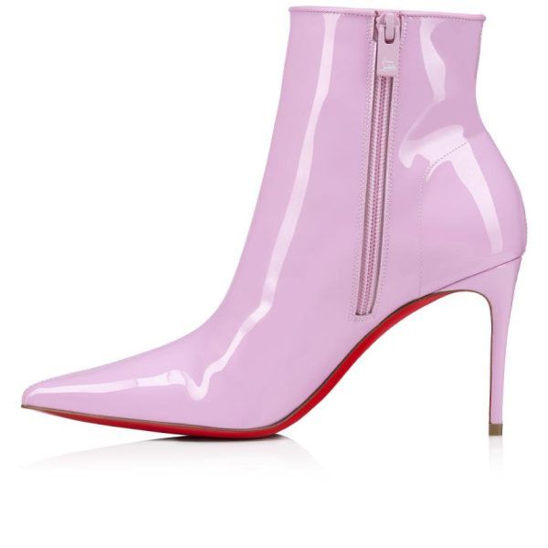 Christian Louboutin o1s1wg110924 Sporty Kate Boots in Pink Size US 7 / IT 37 - 4 Thumbnail