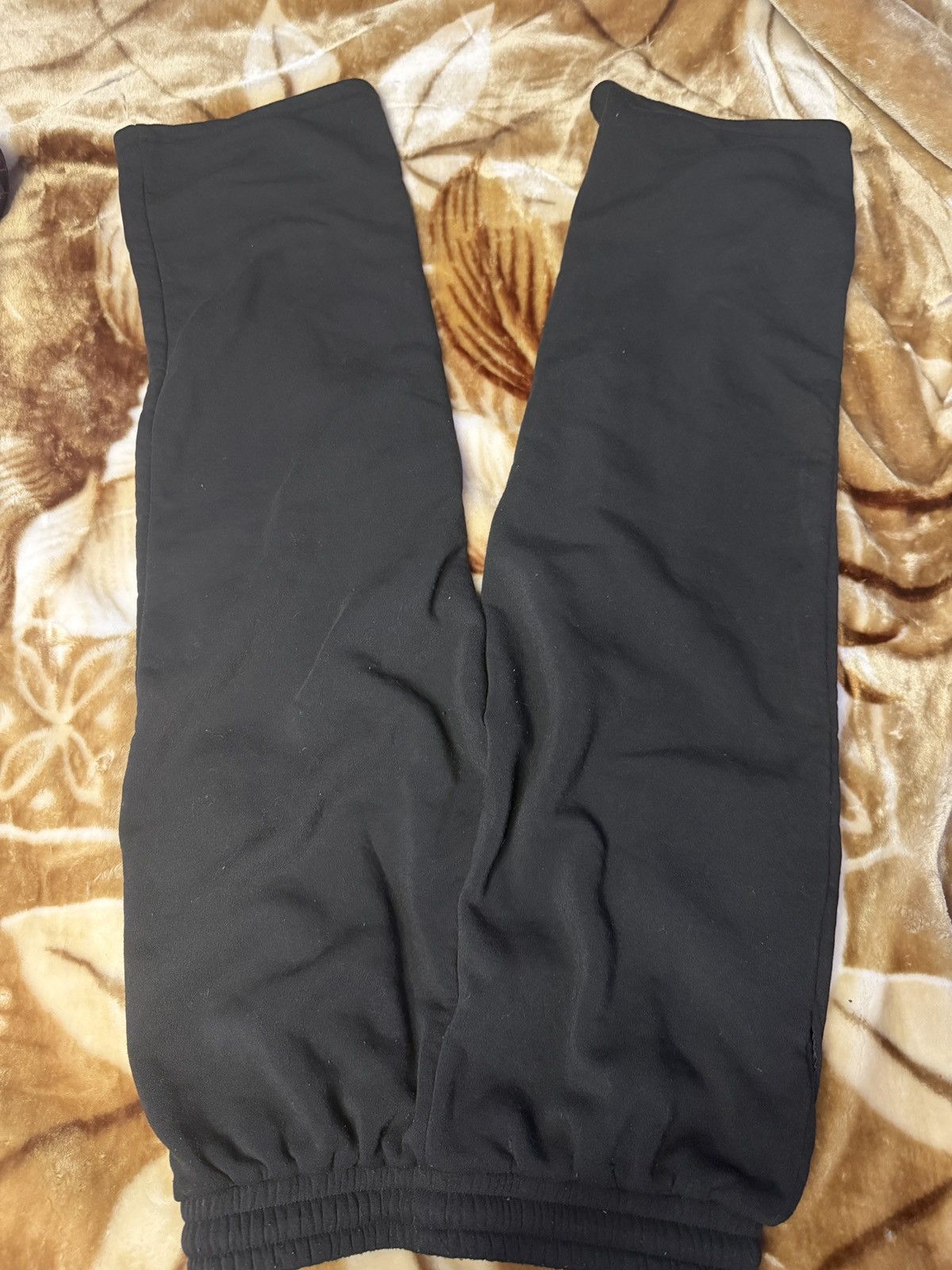 Other Ribbed Baggy Black Pants Size US 39 - 2 Thumbnail