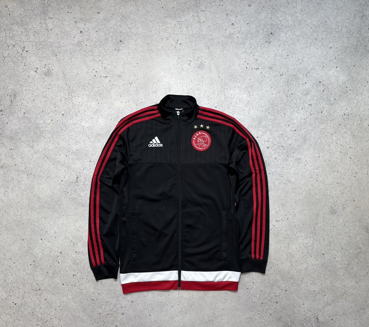 Adidas Adidas FC Ajax Amsterdam Vintage Football Track Suit Y2K Size US S / EU 44-46 / 1 - 2 Thumbnail