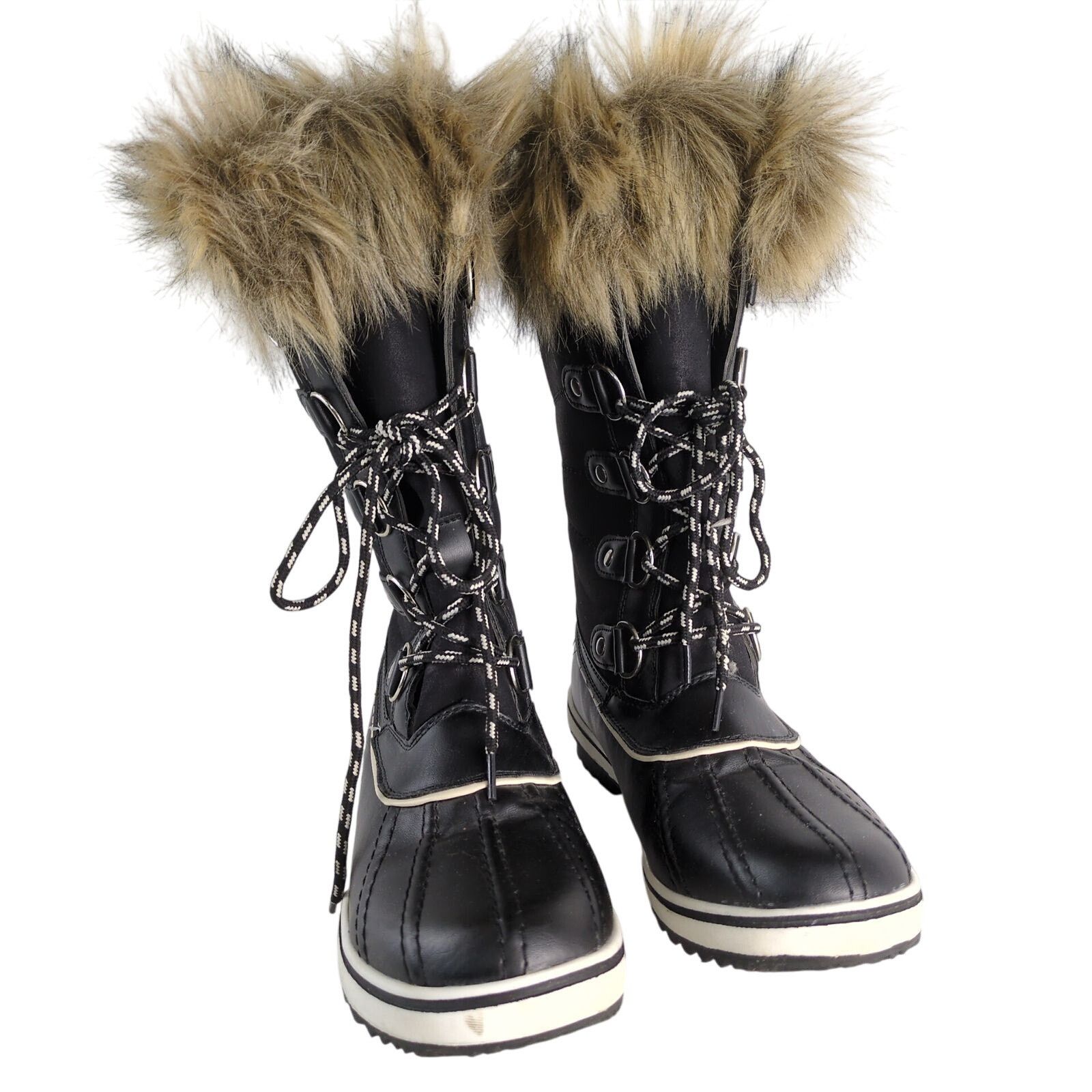 Other Globalwin Women's 8 Faux Fur Trimmed Insulated Snow Boots Size US 8 / IT 38 - 11 Thumbnail