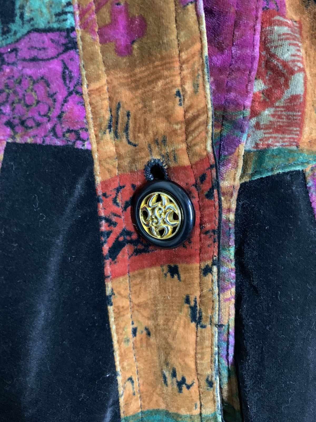Designer × Japanese Brand × Vintage 🔥 Vintage Japanese Brand Patchwork Jacket Size US M / EU 48-50 / 2 - 10 Thumbnail