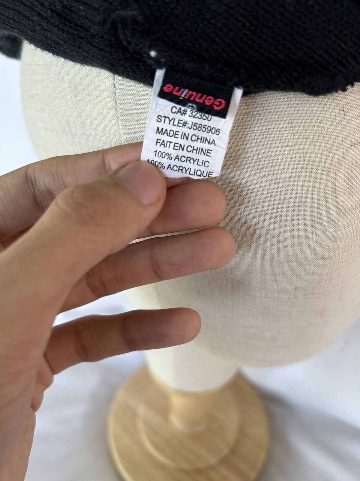Volcom Volcom Black White Beanie Hats☠️ Size ONE SIZE - 4 Thumbnail