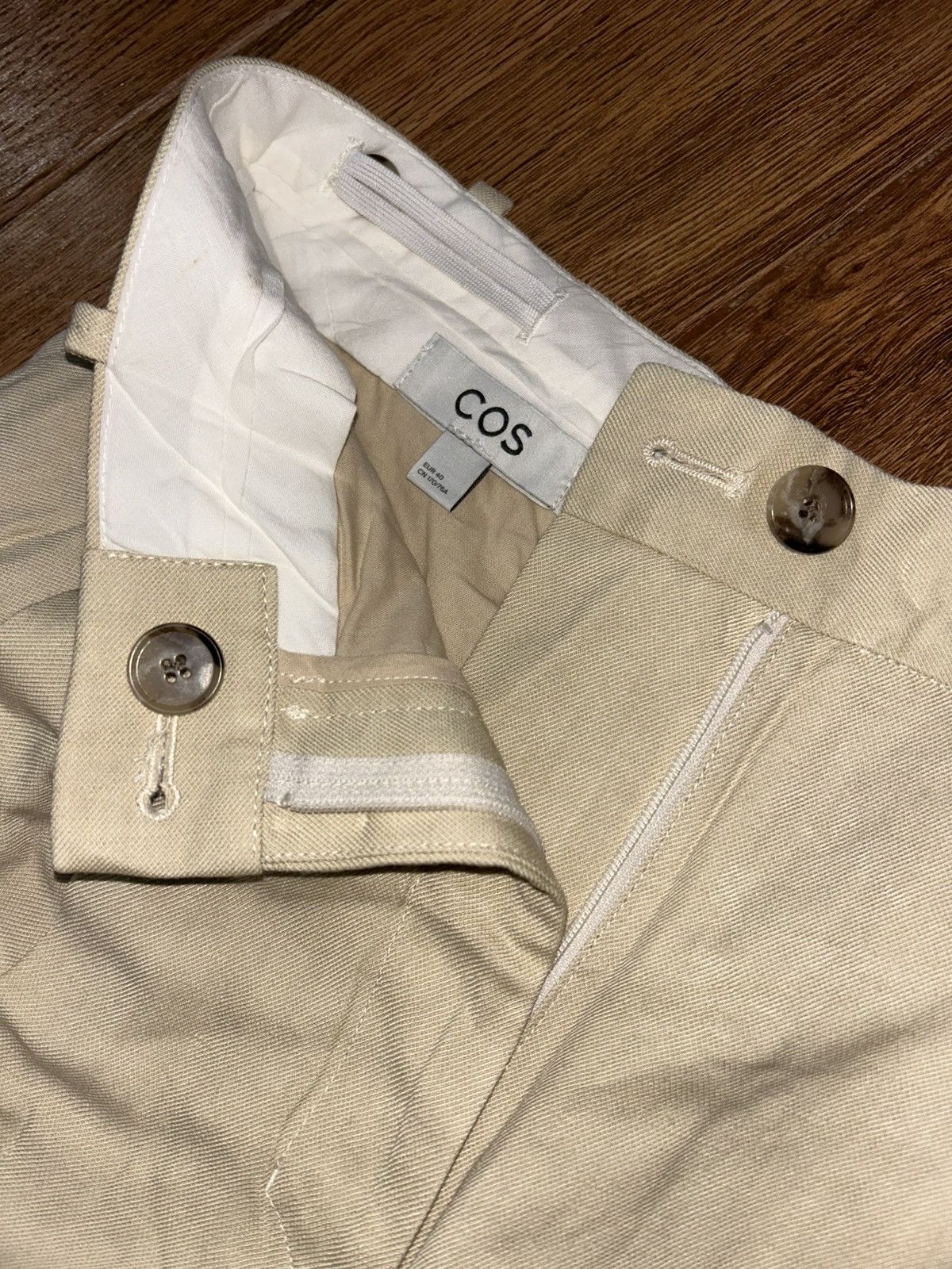Cos COS Relaxed-fit Tailored Wide Leg Trousers Pants Size 32" / US 10 / IT 46 - 4 Thumbnail
