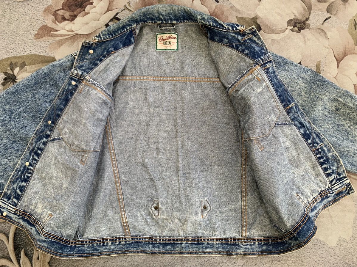 Vintage Classic Western Trucker Jacket With Back Buckle Size US L / EU 52-54 / 3 - 11 Thumbnail