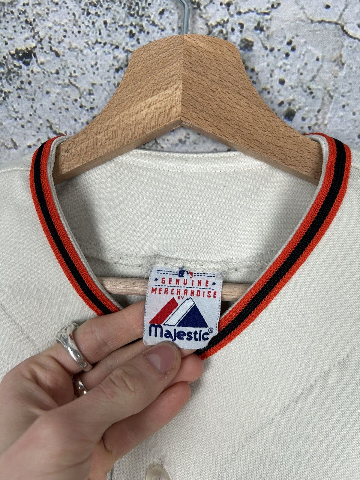 Majestic Vintage New York Giants MLB Majestic 90s Archive Jersey Rare Size US L / EU 52-54 / 3 - 7 Thumbnail