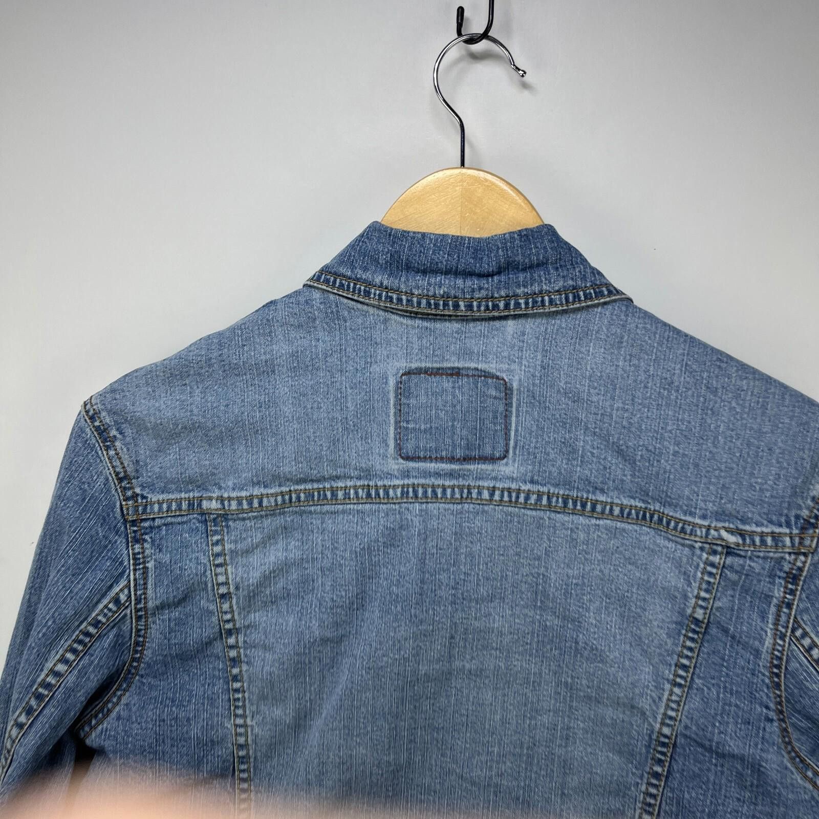 Levi's Vintage Y2K Levis Denim Jacket Womens Large Size L / US 10 / IT 46 - 9 Thumbnail