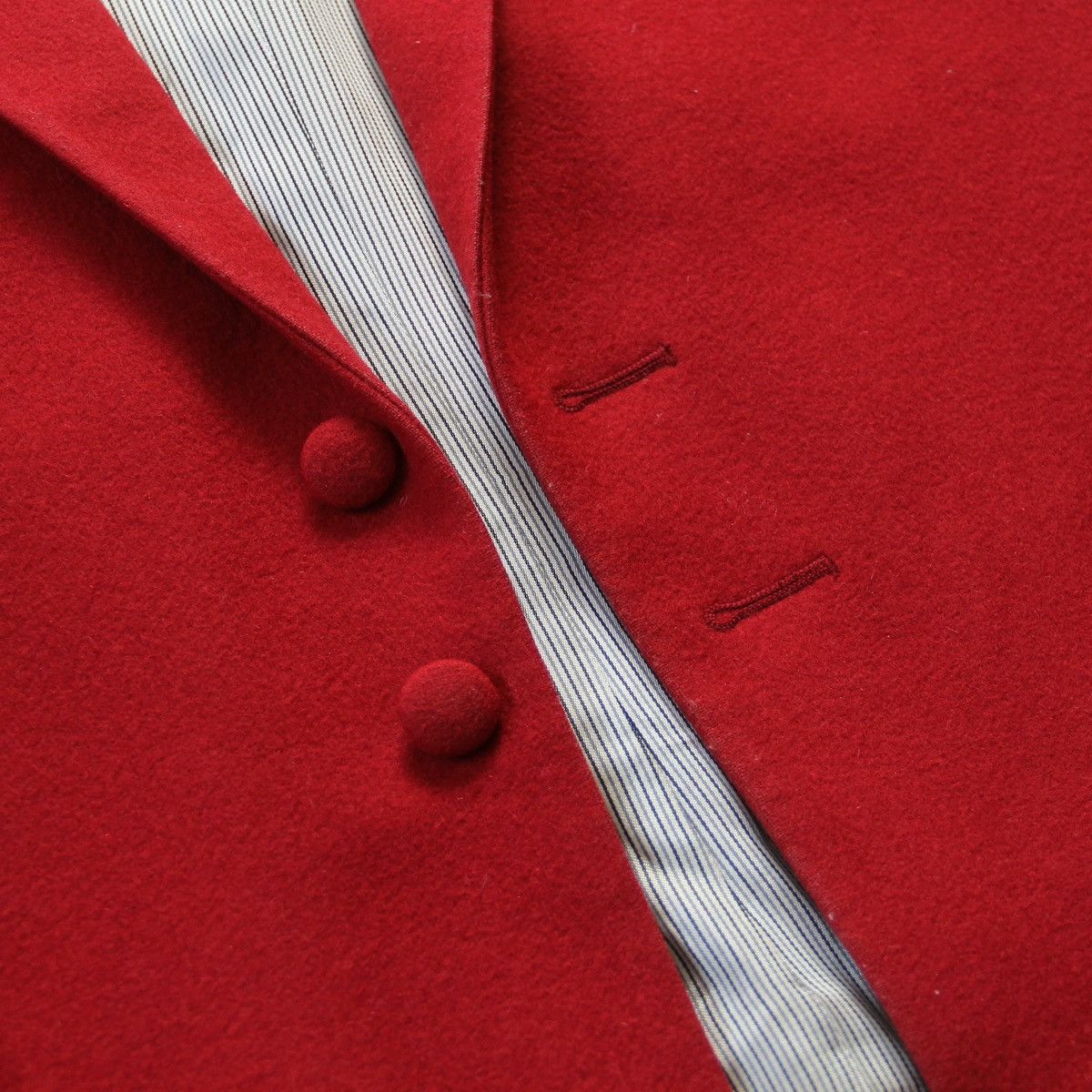 Jean Paul Gaultier Vintage 80s Jean Paul Gaultier Wool Waiters Vest Size US L / EU 52-54 / 3 - 11 Thumbnail