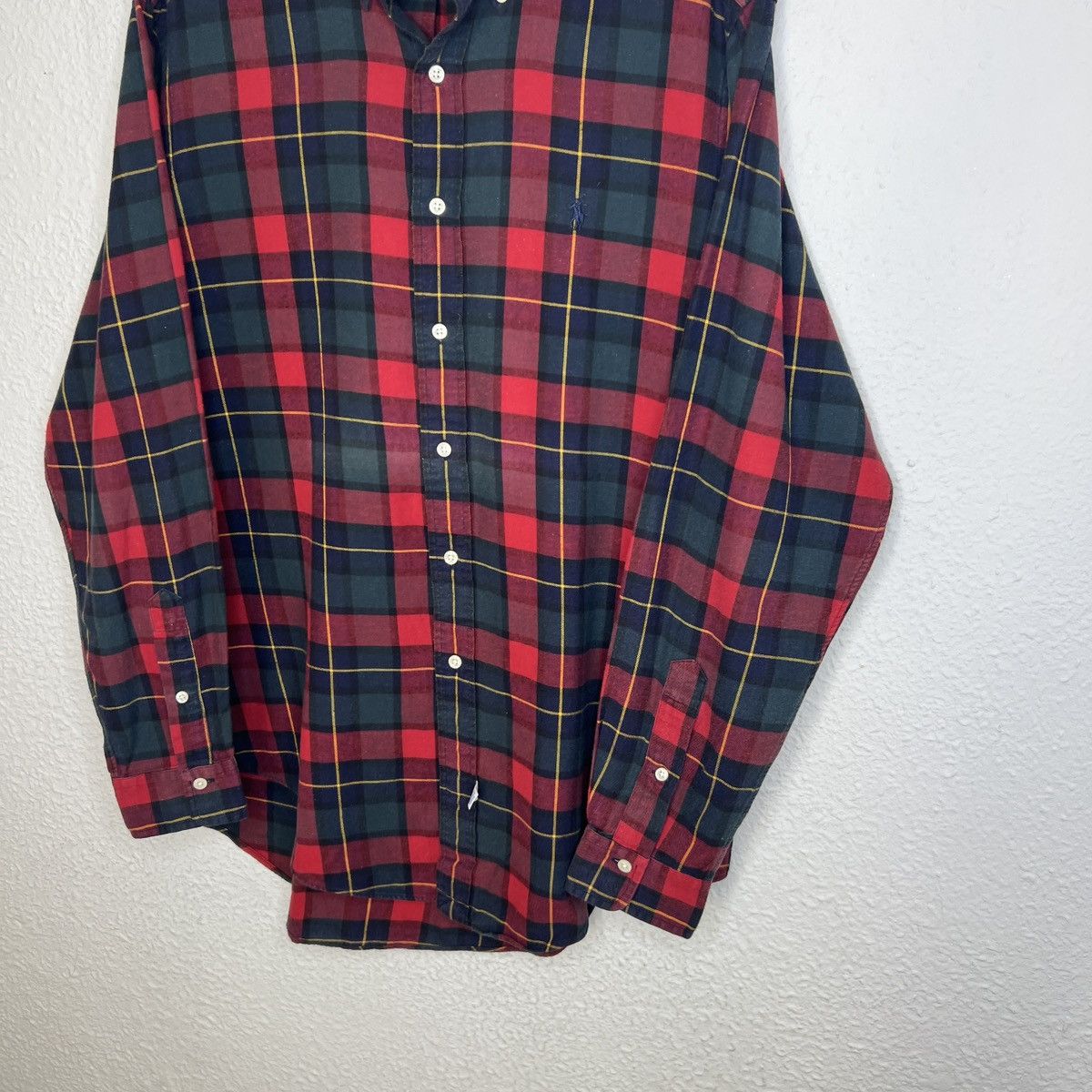 Polo Ralph Lauren Vintage Ralph Lauren Polo Button Up Shirt Flannel Checkered Size US L / EU 52-54 / 3 - 2 Thumbnail