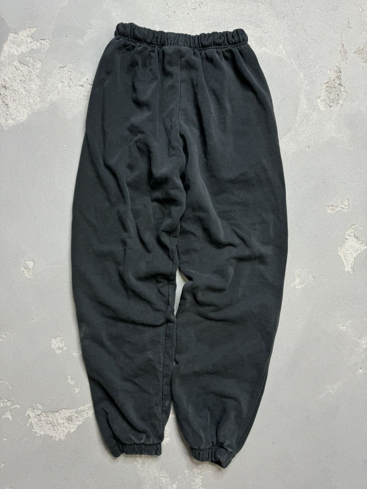 Nike × Vintage Vintage Nike Y2K Cotton Drill Black Sweat Pants Size US 30 / EU 46 - 2 Thumbnail