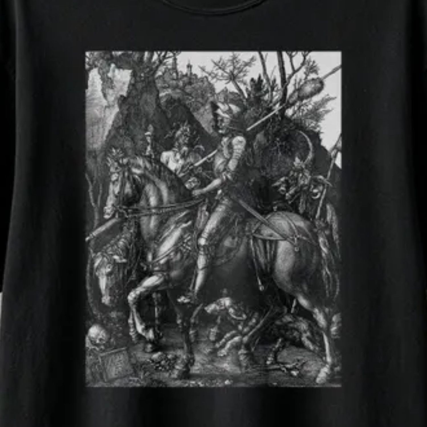 Japanese Brand Knight Death and the Devil - Albrecht Dürer Shirt Size US L / EU 52-54 / 3 - 2 Thumbnail