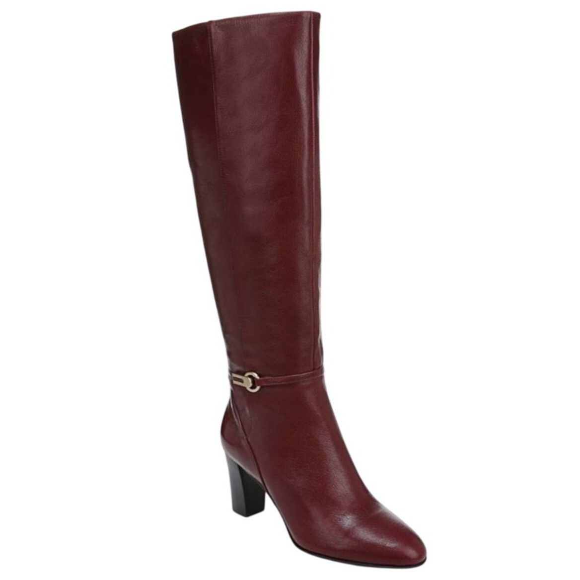 Franco Sarto FRANCO SARTO / L-Palermo / Burgundy / Leather / Tall Boots W Size US 9 / IT 39 - 1 Thumbnail