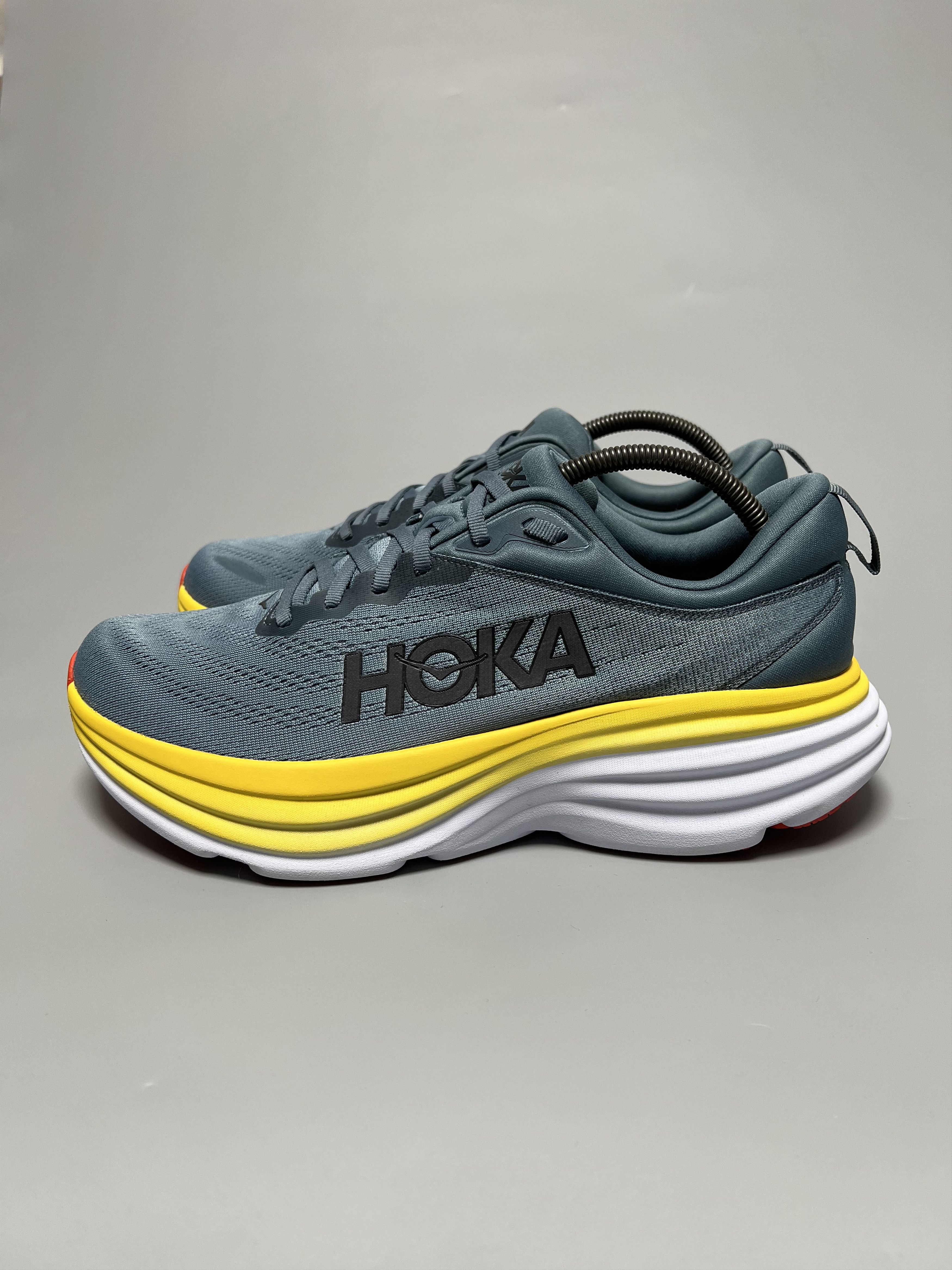 Hoka 11D Hoka One One Bondi 8 Running Shoes Gym Walking Size US 11 / EU 44 - 2 Thumbnail