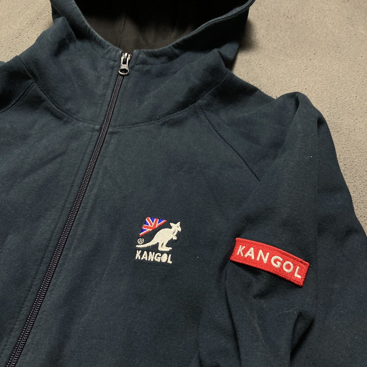 Kangol Kangol UK drill zip hoodie oversized Size US M / EU 48-50 / 2 - 3 Thumbnail