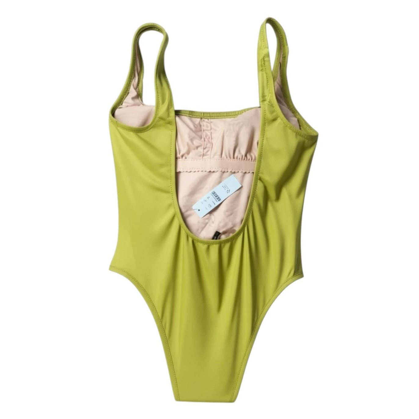 J.Crew J.Crew Salermo Olive Ribbed Squareneck One-Piece, US4 Size ONE SIZE - 6 Thumbnail