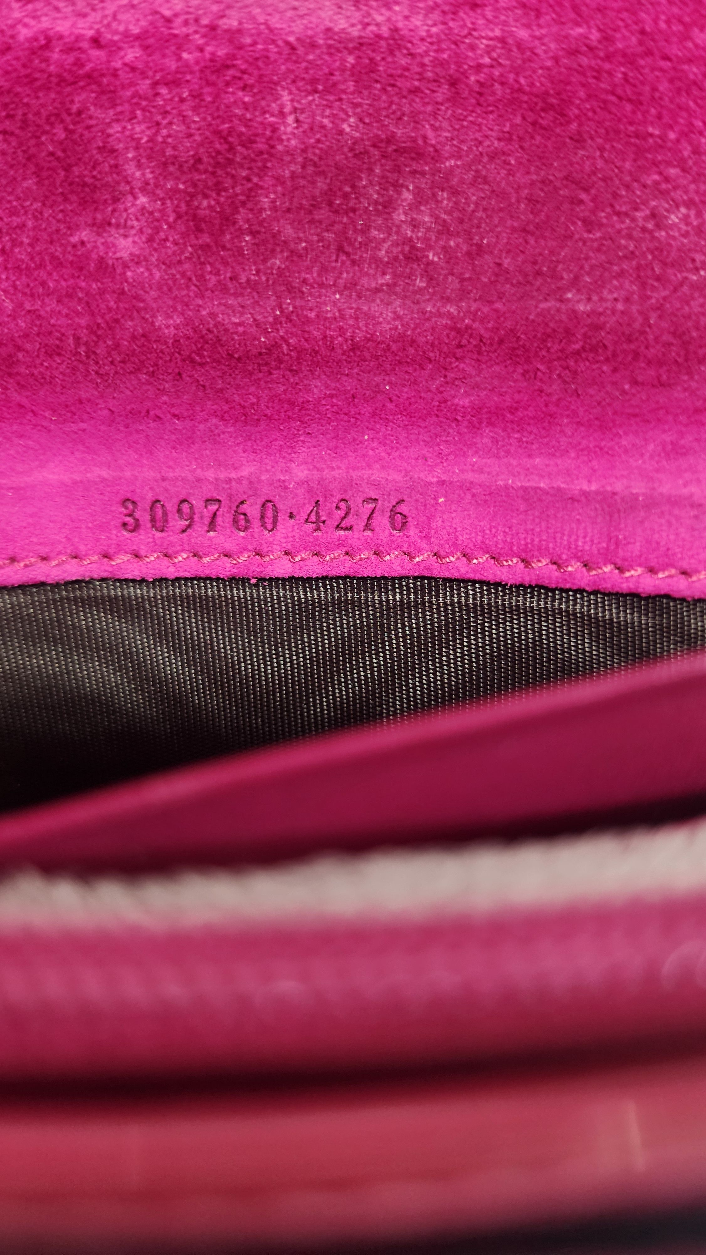 Gucci Gucci Fuscia Patent Microguccissima Long Wallet Hot Pink Size ONE SIZE - 17 Thumbnail