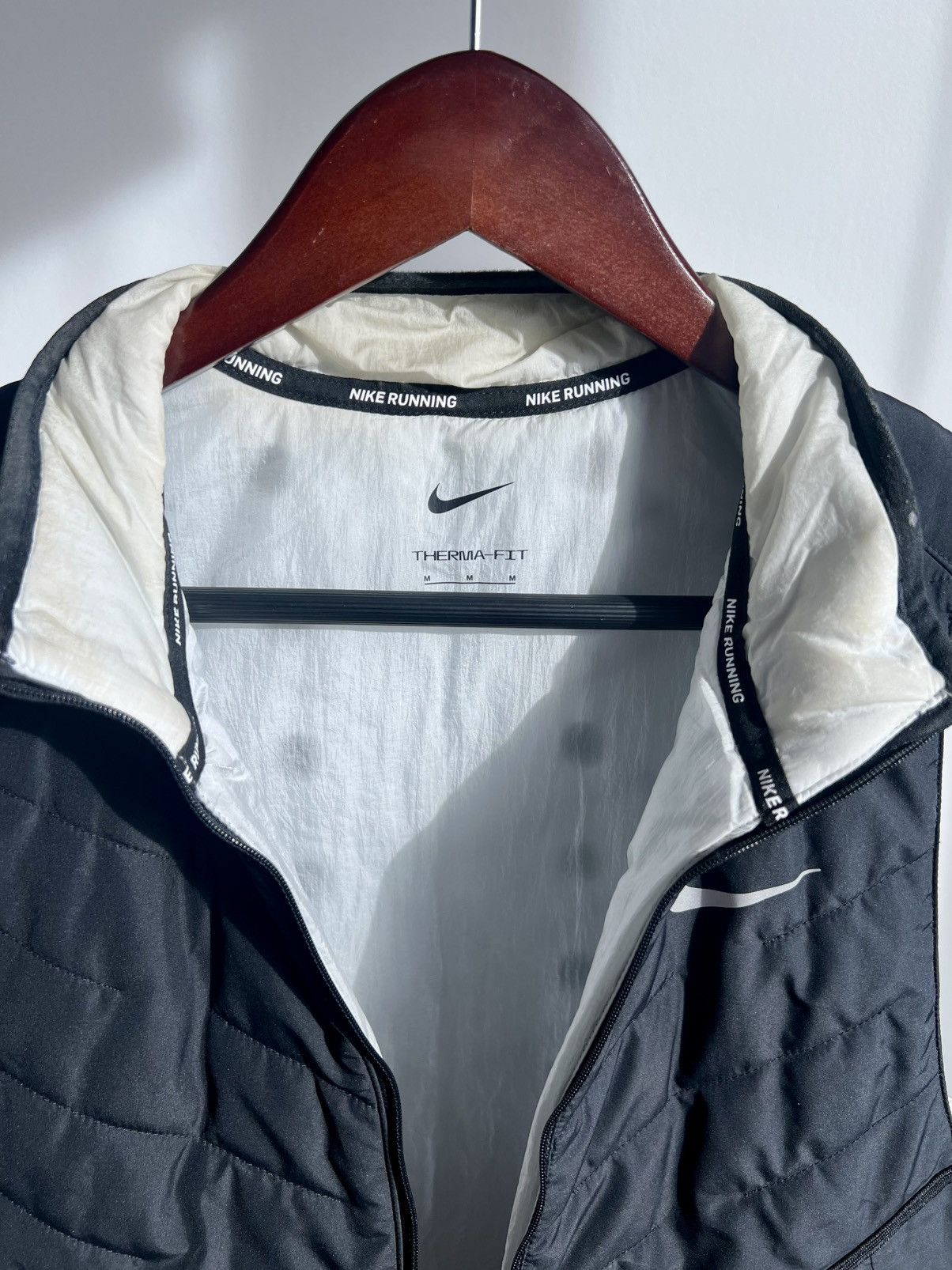 Nike Nike Therma Fit Running Vest - Black Size US M / EU 48-50 / 2 - 3 Thumbnail