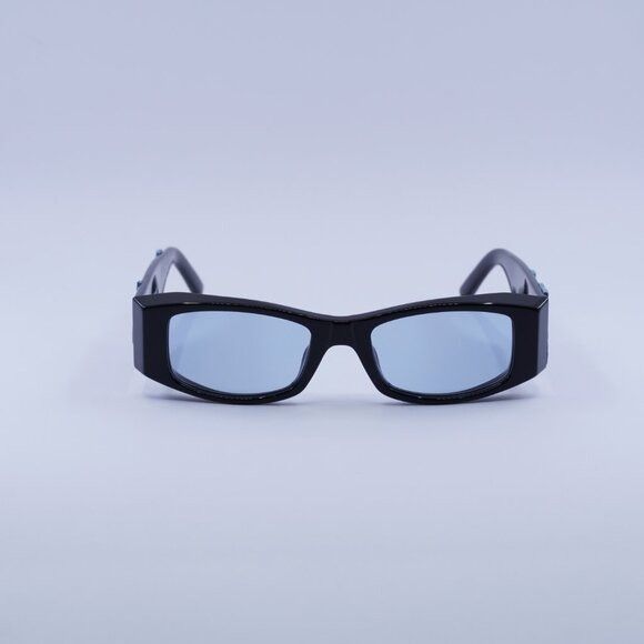 Palm Angels Palm Angels PERI007 ANGEL 1040 Sunglasses Black Rectangle Size ONE SIZE - 3 Thumbnail