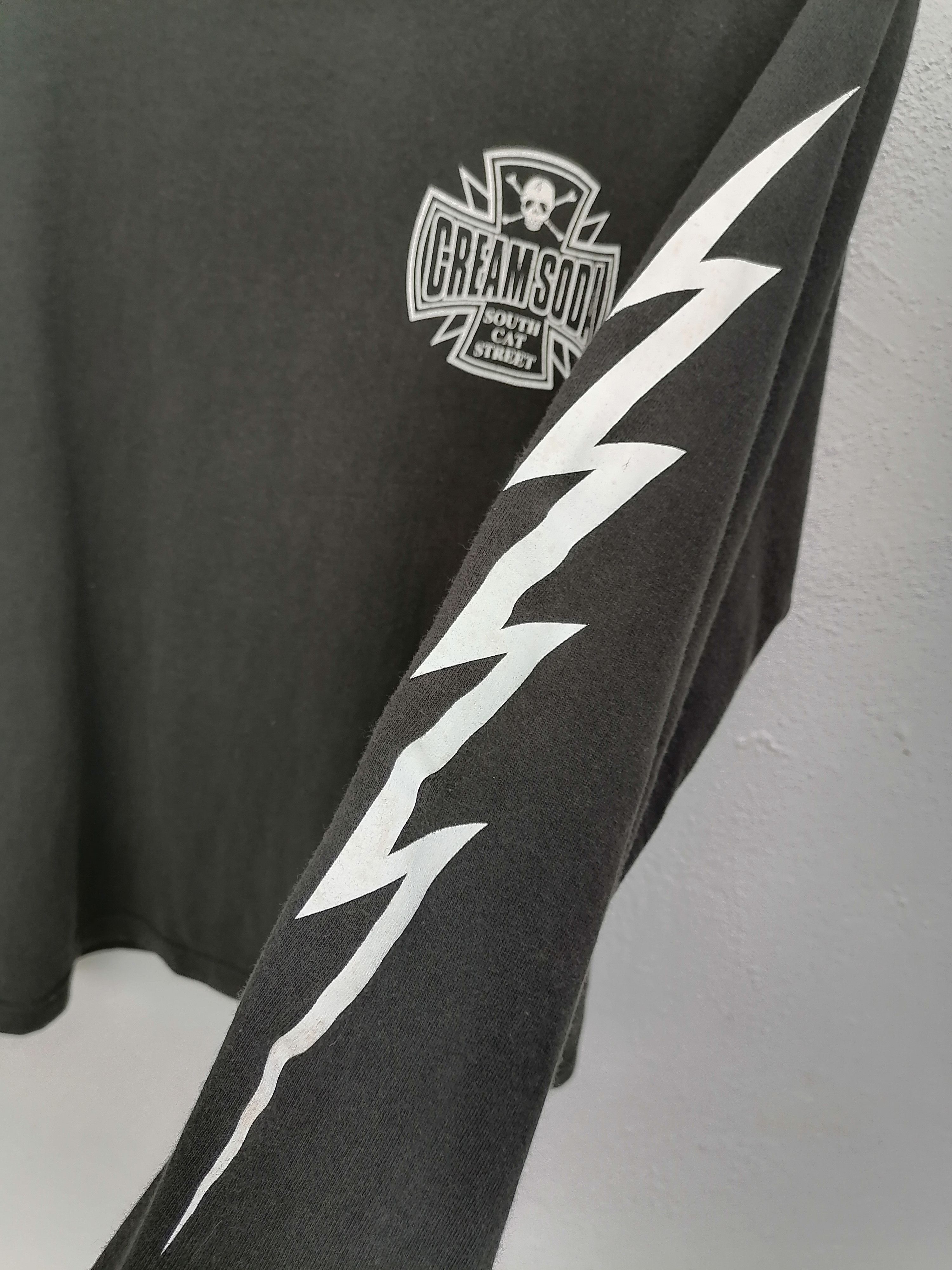 Hysteric Glamour × If Six Was Nine × Japanese Brand Cream Soda 45Th Anniversary Flash Long Sleeve T-shirt Size US M / EU 48-50 / 2 - 7 Thumbnail