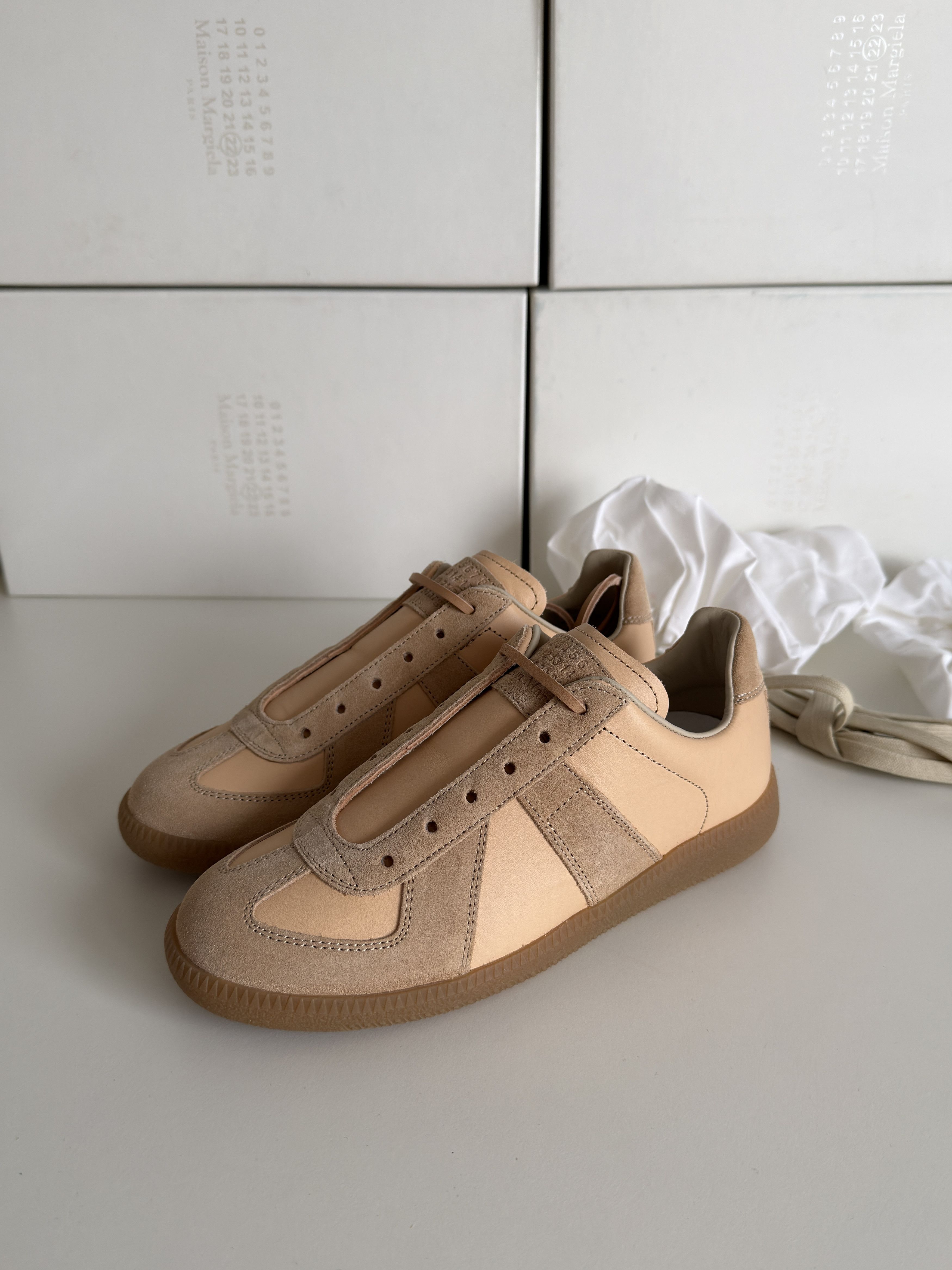 Maison Margiela Maison Margiela replica/gat sneakers Size US 6.5 / IT 36.5 - 1 Thumbnail