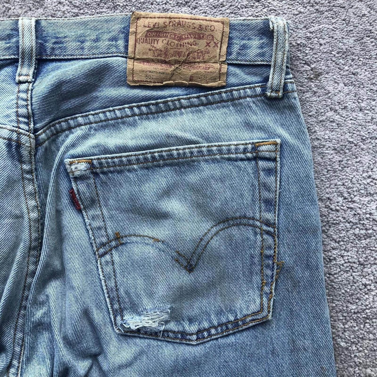 Levi's Vintage Levi’s 501 Denim Jeans Size US 32 / EU 48 - 3 Thumbnail