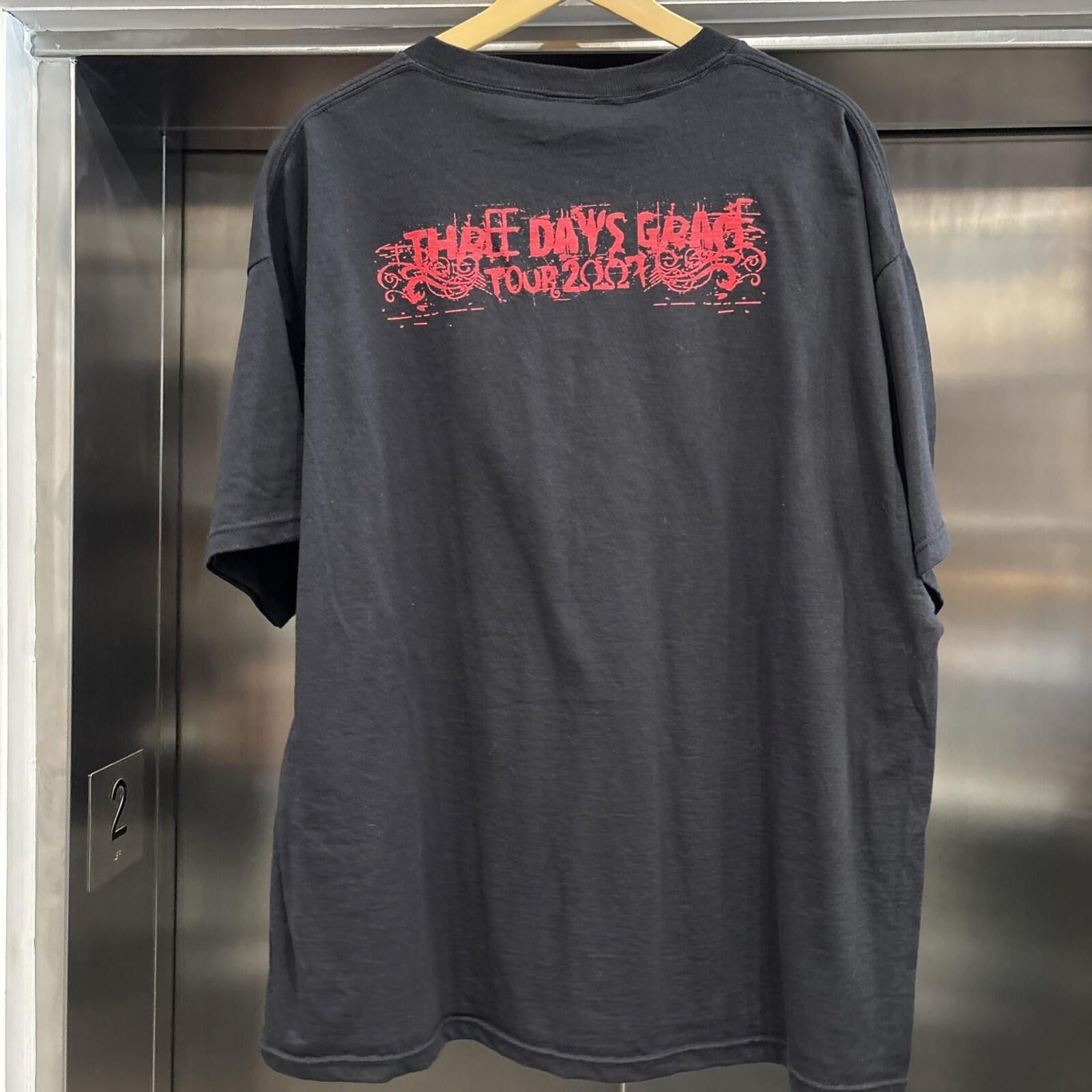 Grateful Dead Vintage 2007 Three Days Grace Feel Pain Band T-shirt Size US XL / EU 56 / 4 - 4 Thumbnail