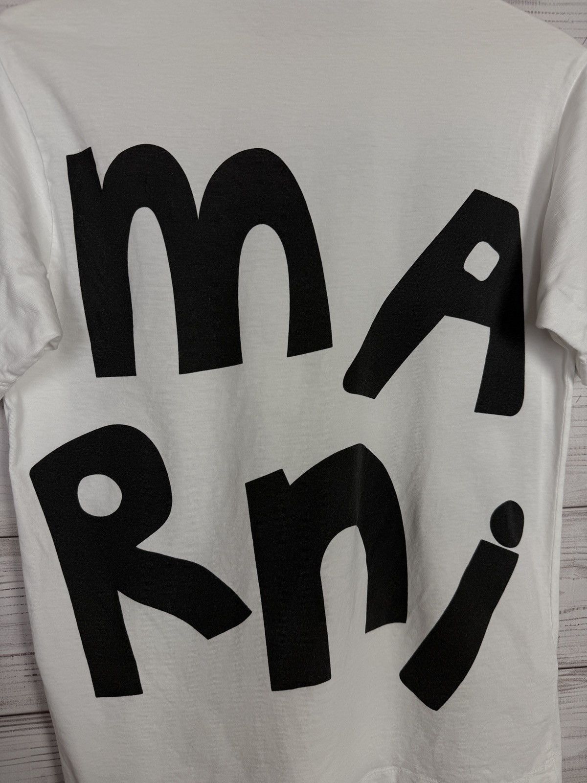 Marni Marni Luxury tee big over print logo Size US S / EU 44-46 / 1 - 4 Thumbnail