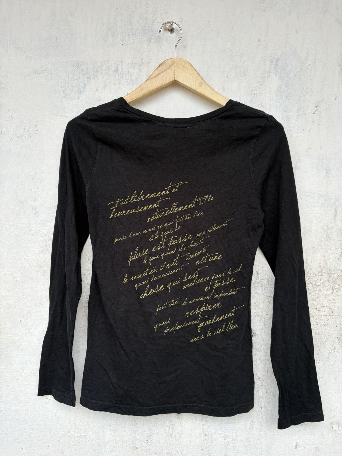 Japanese Brand Mysty Woman Poem Longsleeve Japanese Brand Size US S / EU 44-46 / 1 - 2 Thumbnail