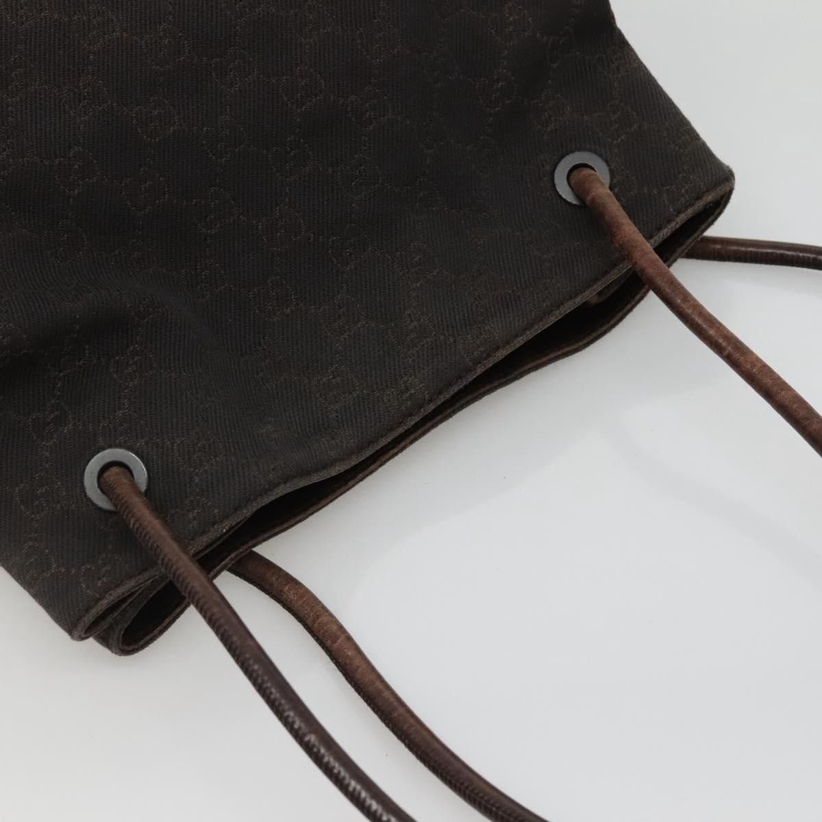 Gucci GUCCI GG Canvas Shoulder Bag Brown Size ONE SIZE - 6 Thumbnail