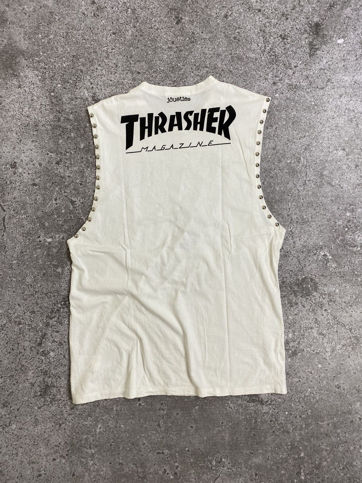 Thrasher Jouetie x Thrasher mark gonzales studded tanktop Size US M / EU 48-50 / 2 - 2 Thumbnail