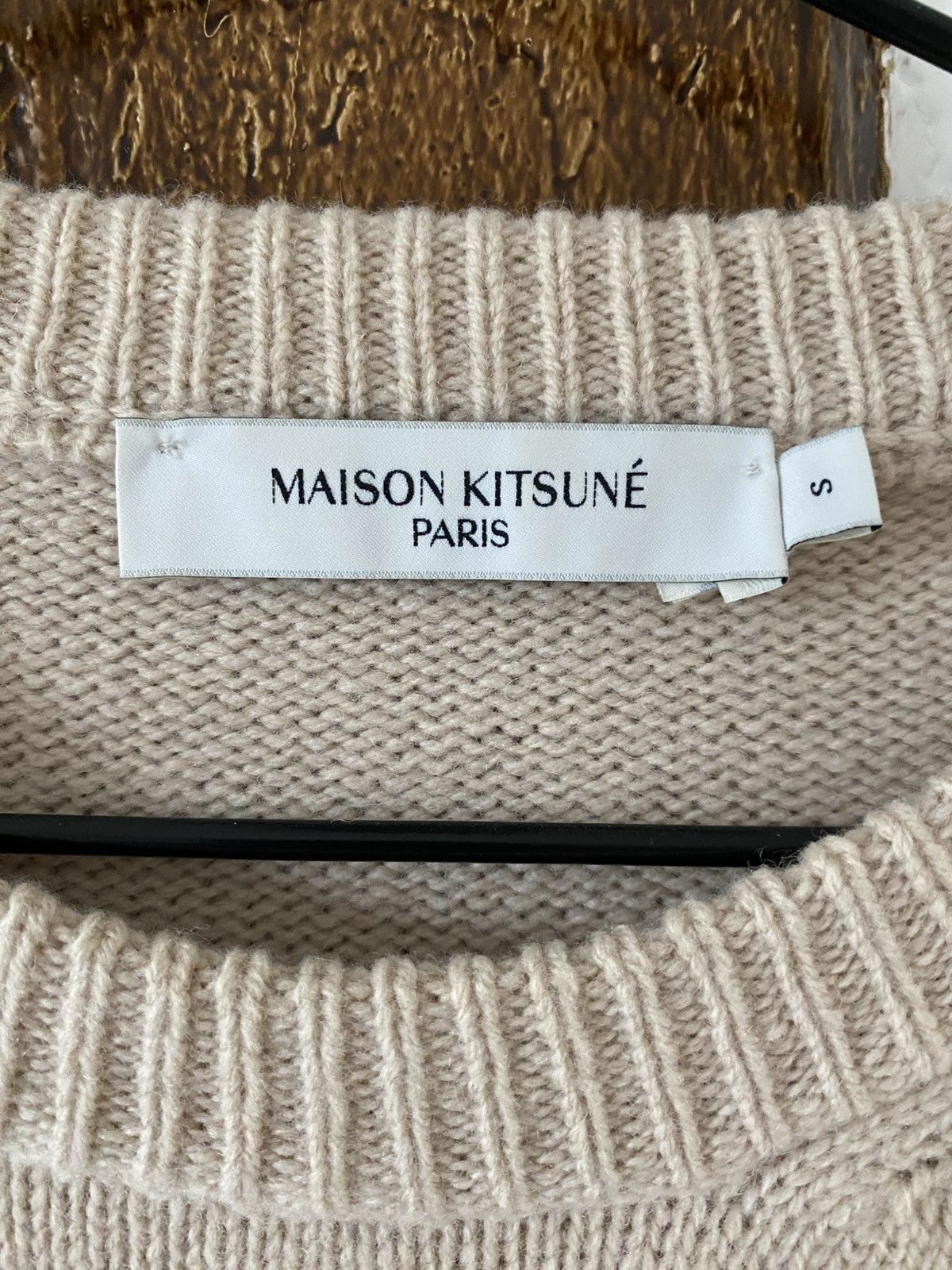 Maison Kitsune Maison Kitsune Fox Knitted Sweatshirt Size US S / EU 44-46 / 1 - 3 Thumbnail