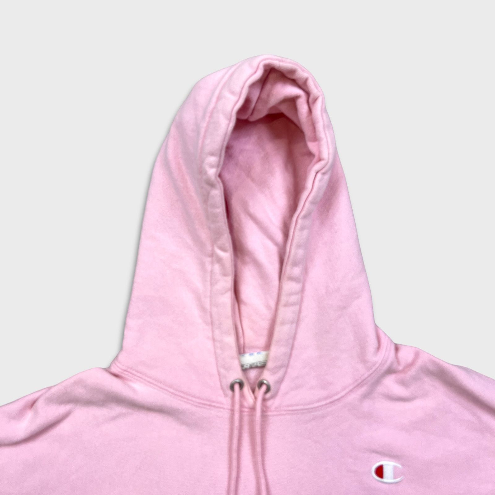 Champion × Vintage Champion Hoodie Small Pink Reverse Weave Pullover Hoodie Size S / US 4 / IT 40 - 2 Thumbnail