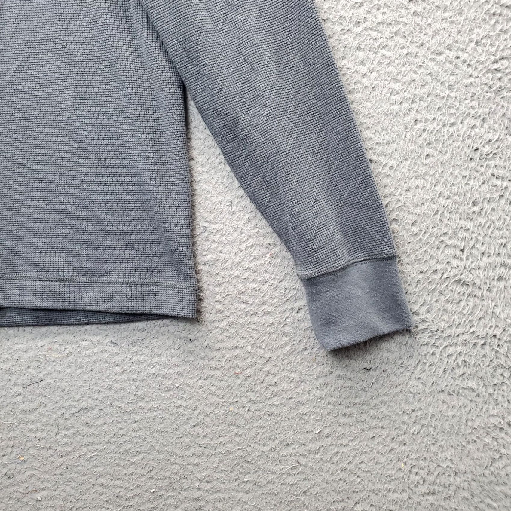Banana Republic Banana Republic Mens Golf Sweatshirt Shirt L Gray 1/4 Zip Raglan Mock Neck Performance Athletic Size US L / EU 52-54 / 3 - 4 Thumbnail